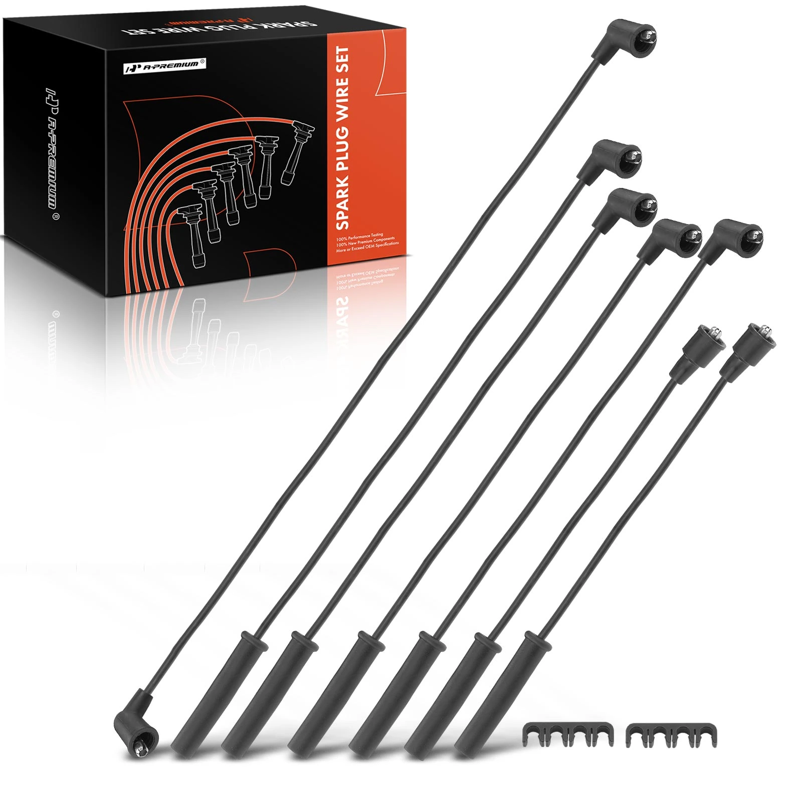 7 Pcs Spark Plug Wire Sets