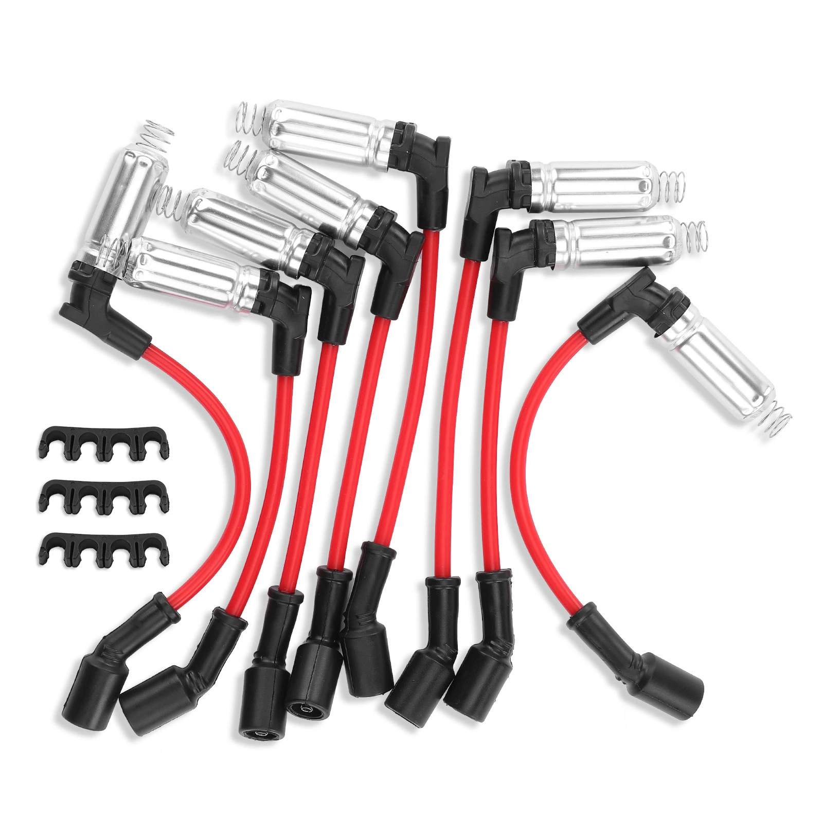 8 Pcs Spark Plug Wire Set