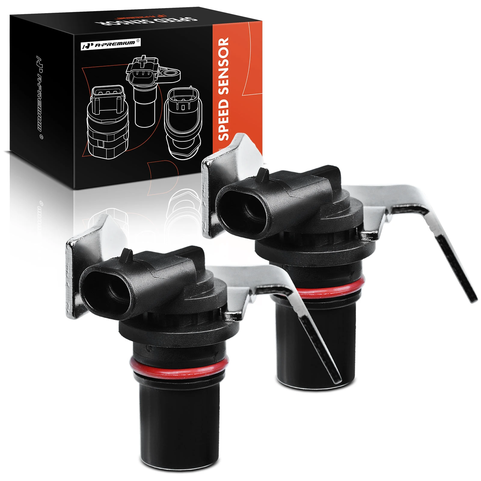 2 Pcs Speed Sensors for 1992-1999 Chevrolet K2500 Suburban