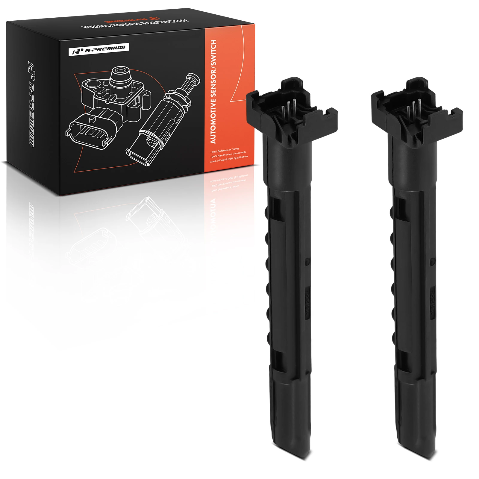 2 Pcs 722.8 CVT Transmission Speed Sensor