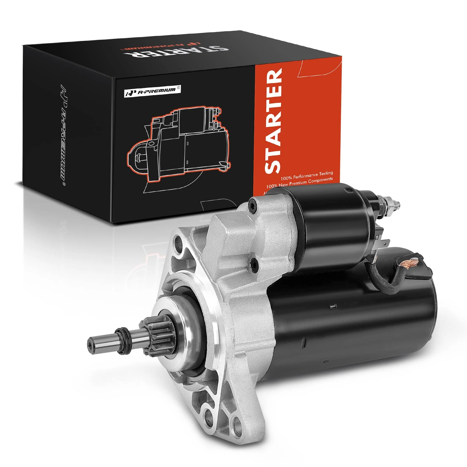 Starter Motor 1.8KW 12V CCW 9 Teeth