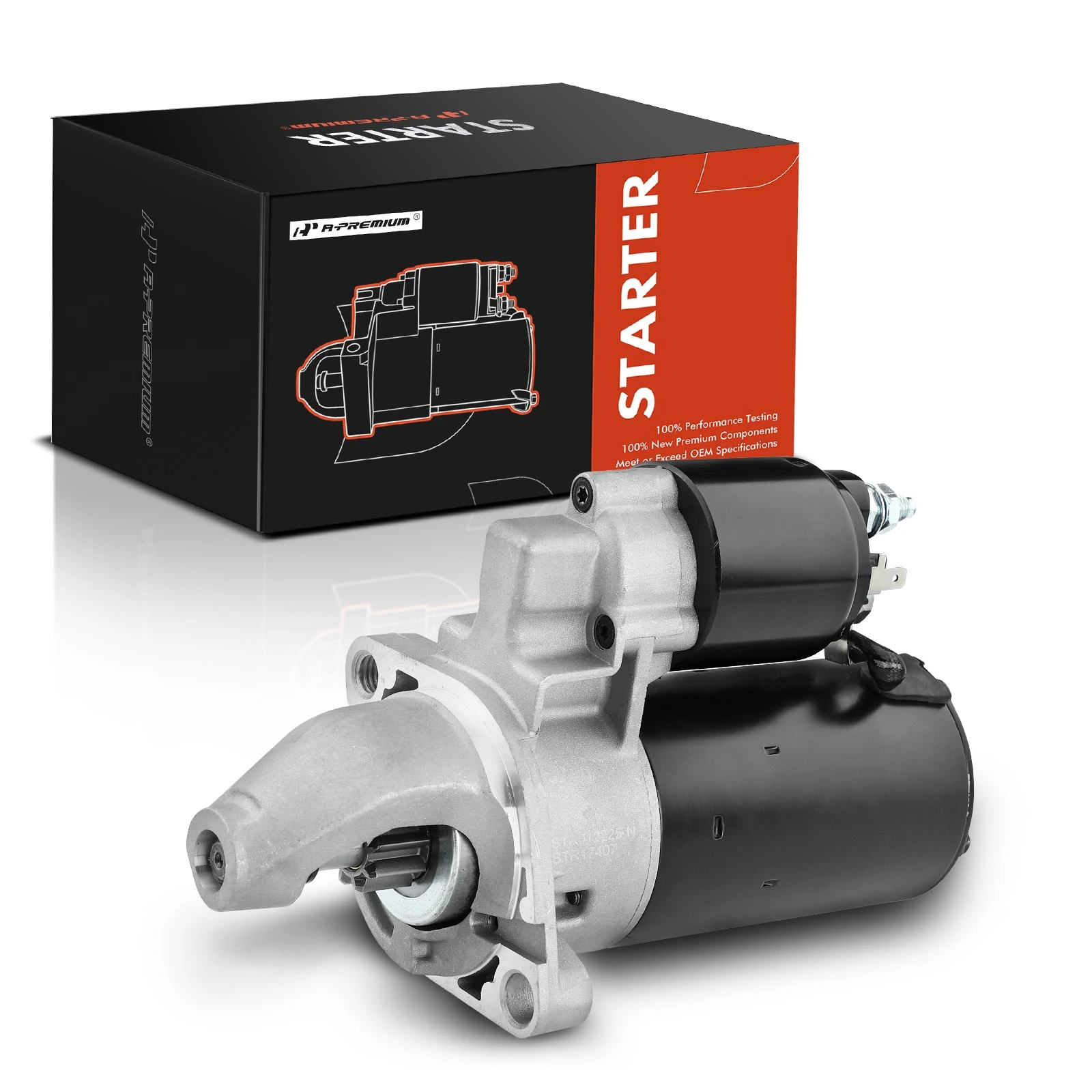 Starter Motor 1.4KW 12V CCW 9 Teeth