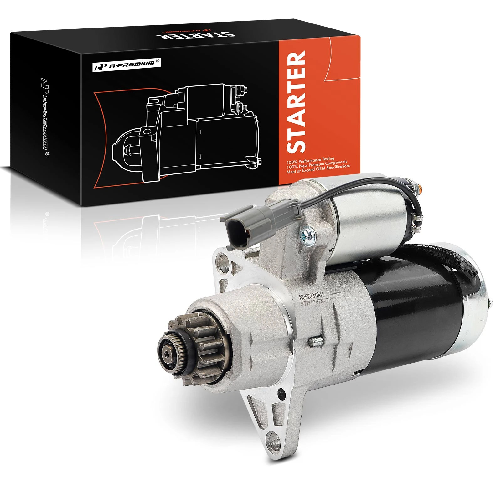 1993-2002 Mercury Villager Starter 1.7 KW 12V Counterclockwise 13 Teeth A-Premium APSTR505