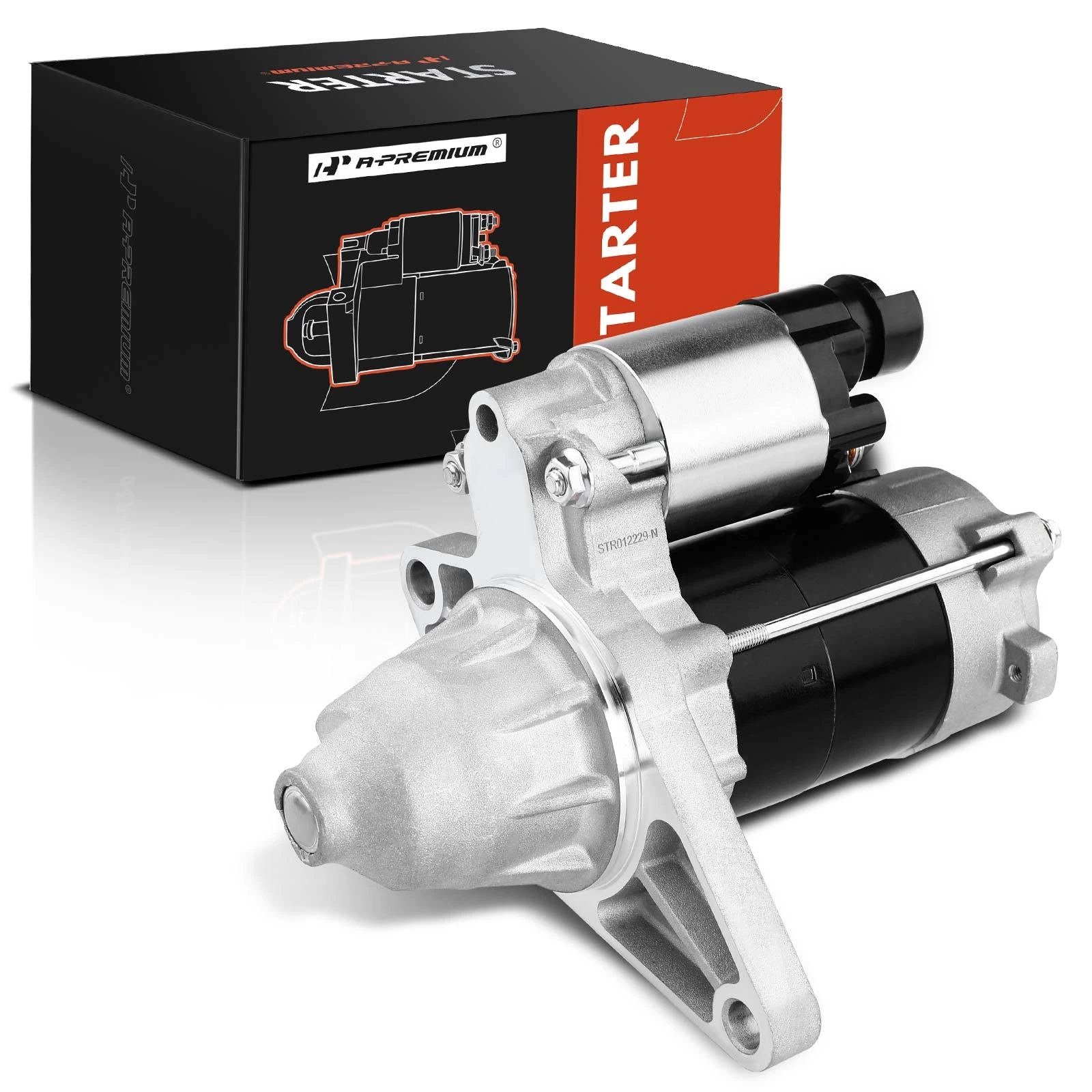 2001-2005 Acura EL Starter 0.8 KW 12V Clockwise 9 Teeth A-Premium APSTR104