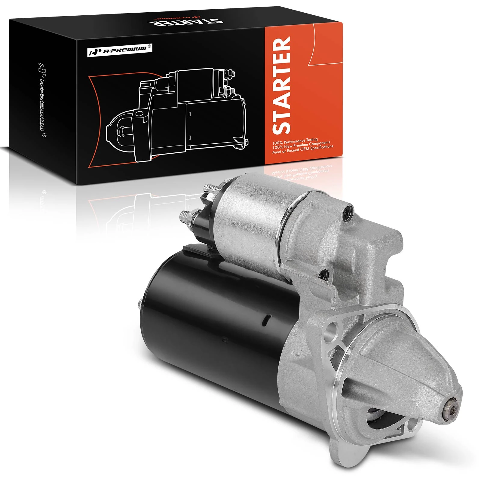 2001-2003 Saturn LW300 Starter 1.5 KW 12V Clockwise 9 Teeth A-Premium APSTR556