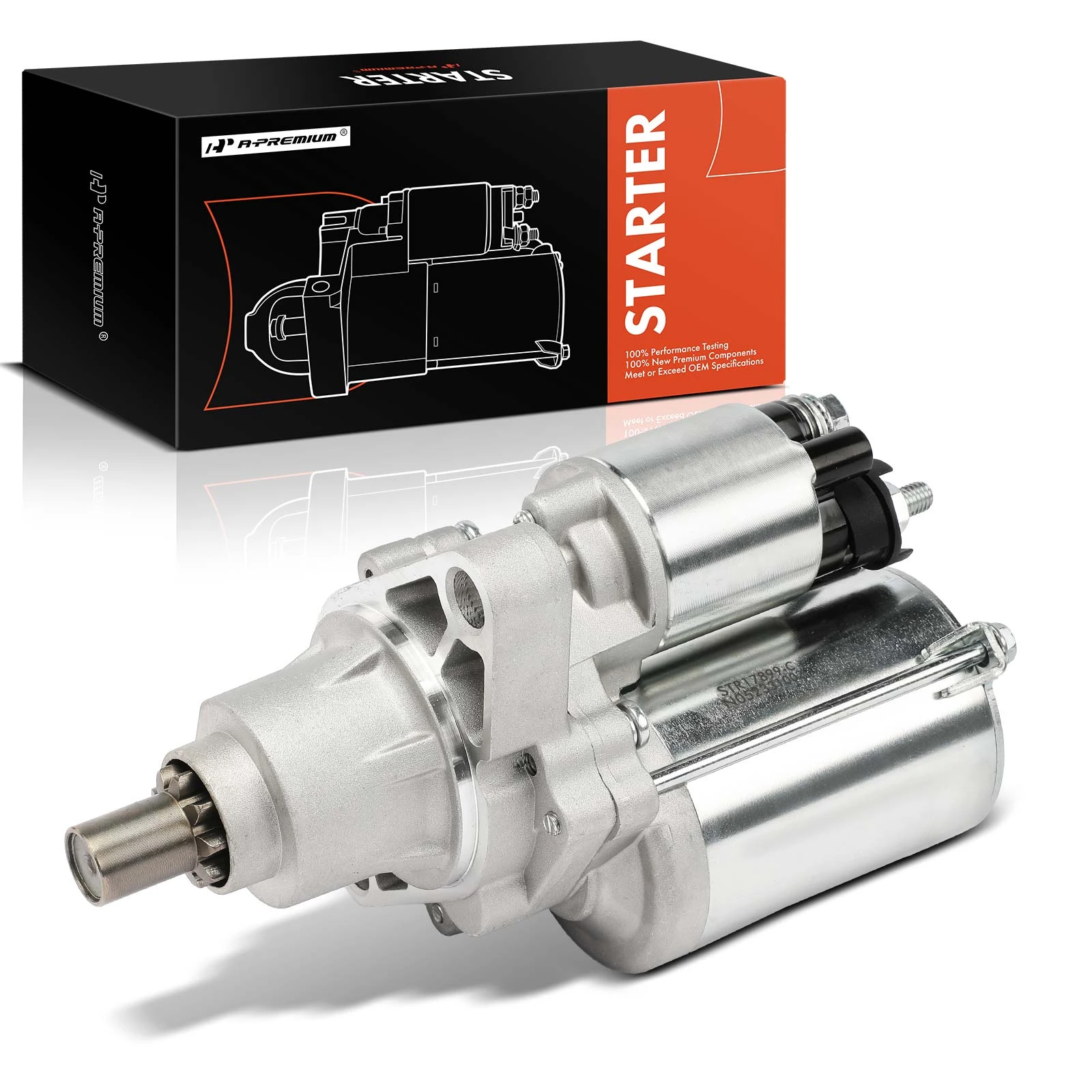 2004-2006 Acura TL Starter 1.6 KW 12V Counterclockwise 9 Teeth A-Premium APSTR565