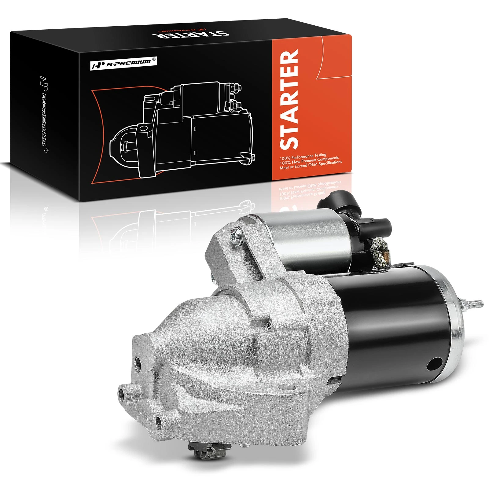 2005-2008 Acura RL Starter 1.6 KW 12V Counterclockwise 19 Teeth A-Premium APSTR429