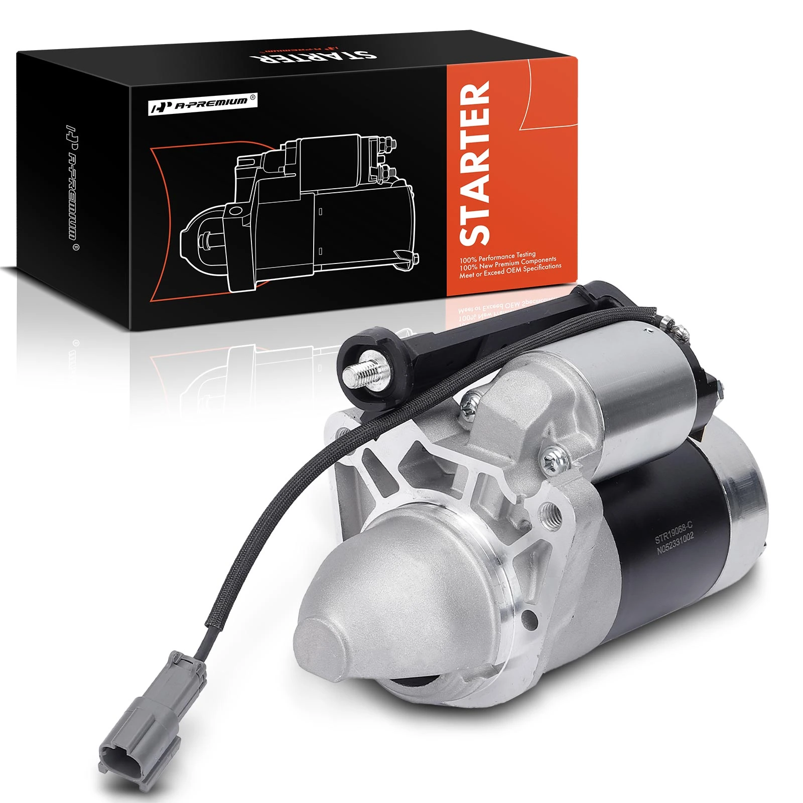 2020-2022 Nissan Titan Starter 2.0 KW 12V Clockwise 9 Teeth A-Premium APSTR600