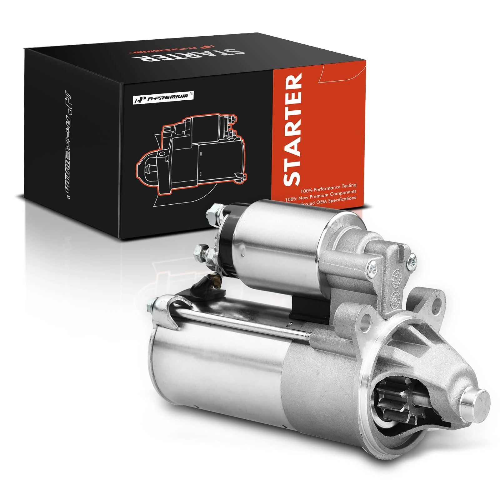 2000-2008 Jaguar S-Type Starter 1.2 KW 12V Clockwise 11 Teeth A-Premium APSTR294