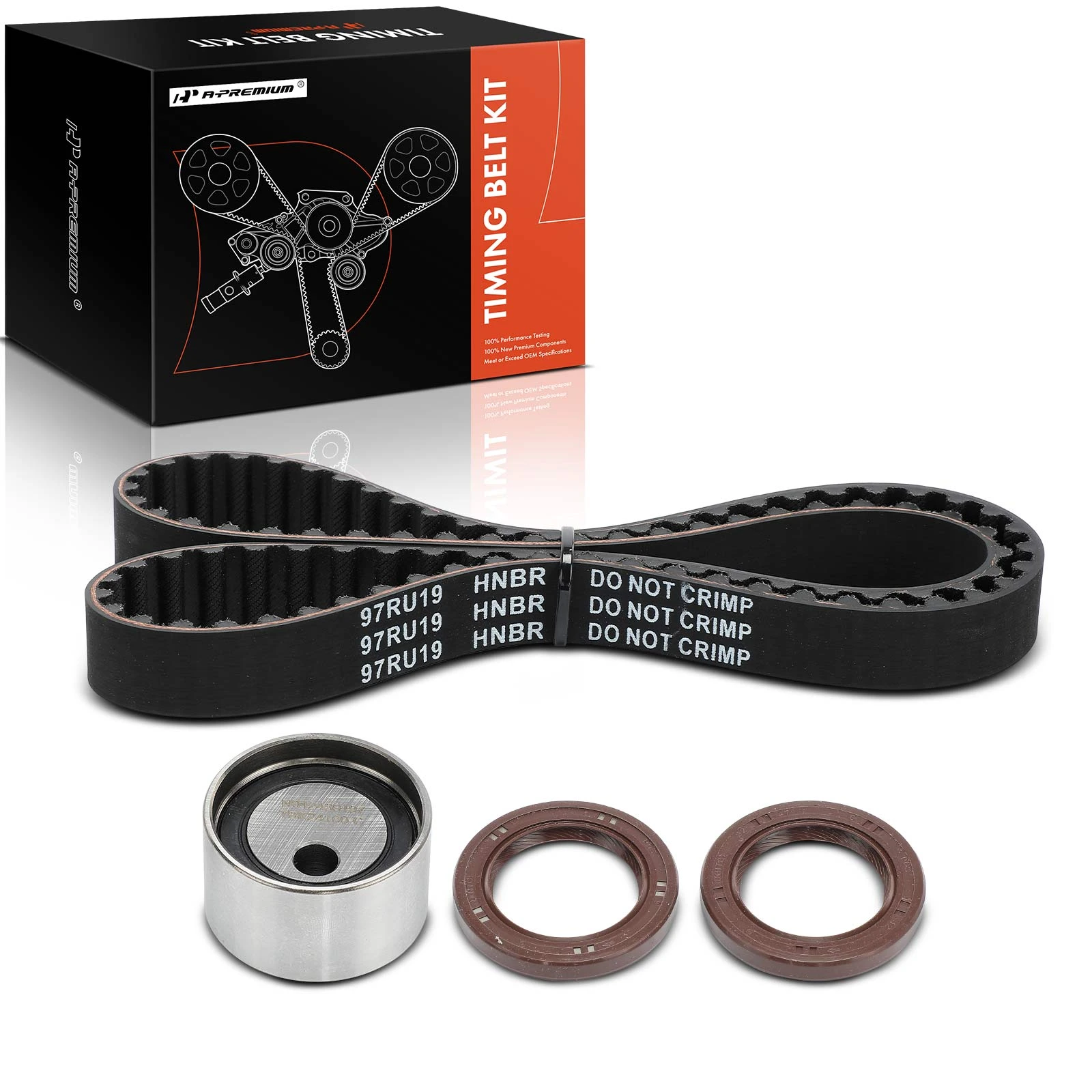 4 Pcs Timing Belt Kit for 1994-1995 Pontiac Firefly