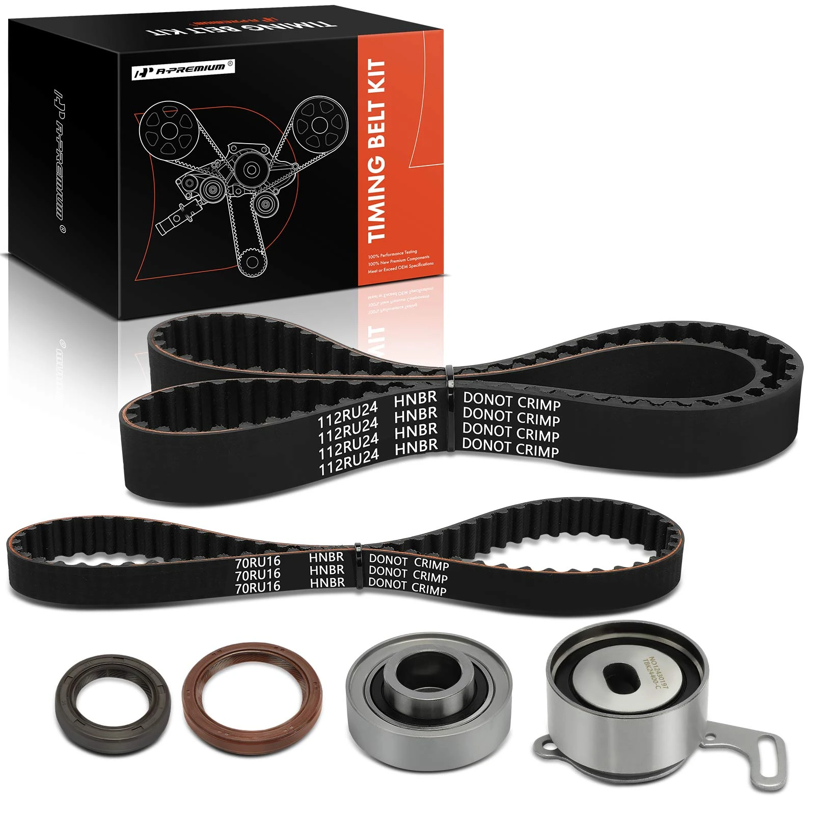 6 Pcs Timing Belt Kit for 1997-1999 Acura CL