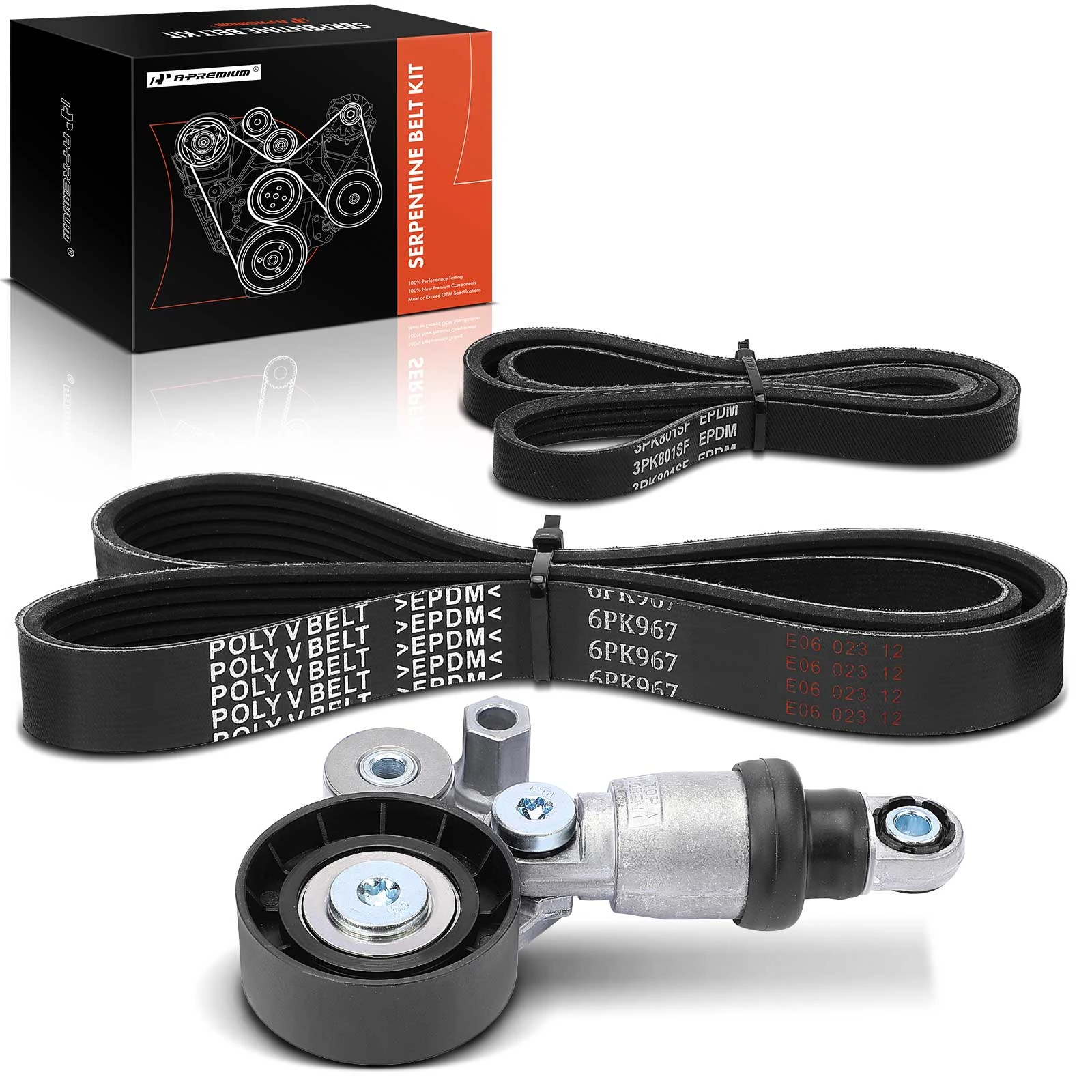 A-Premium APTBK325 2014-2024 Mazda 3 Accessory Drive Belt Kit