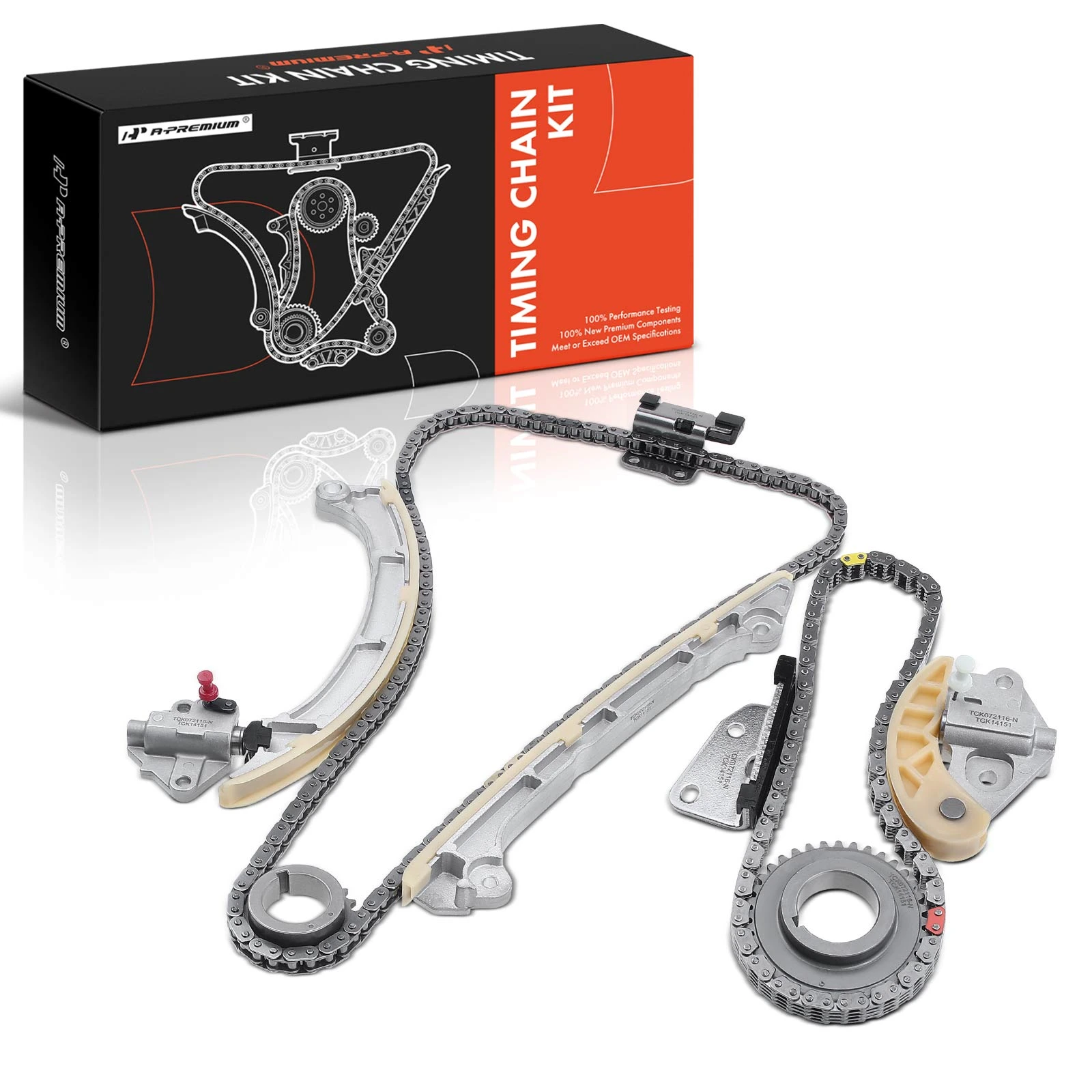 8 Pcs Engine Timing Chain Kit