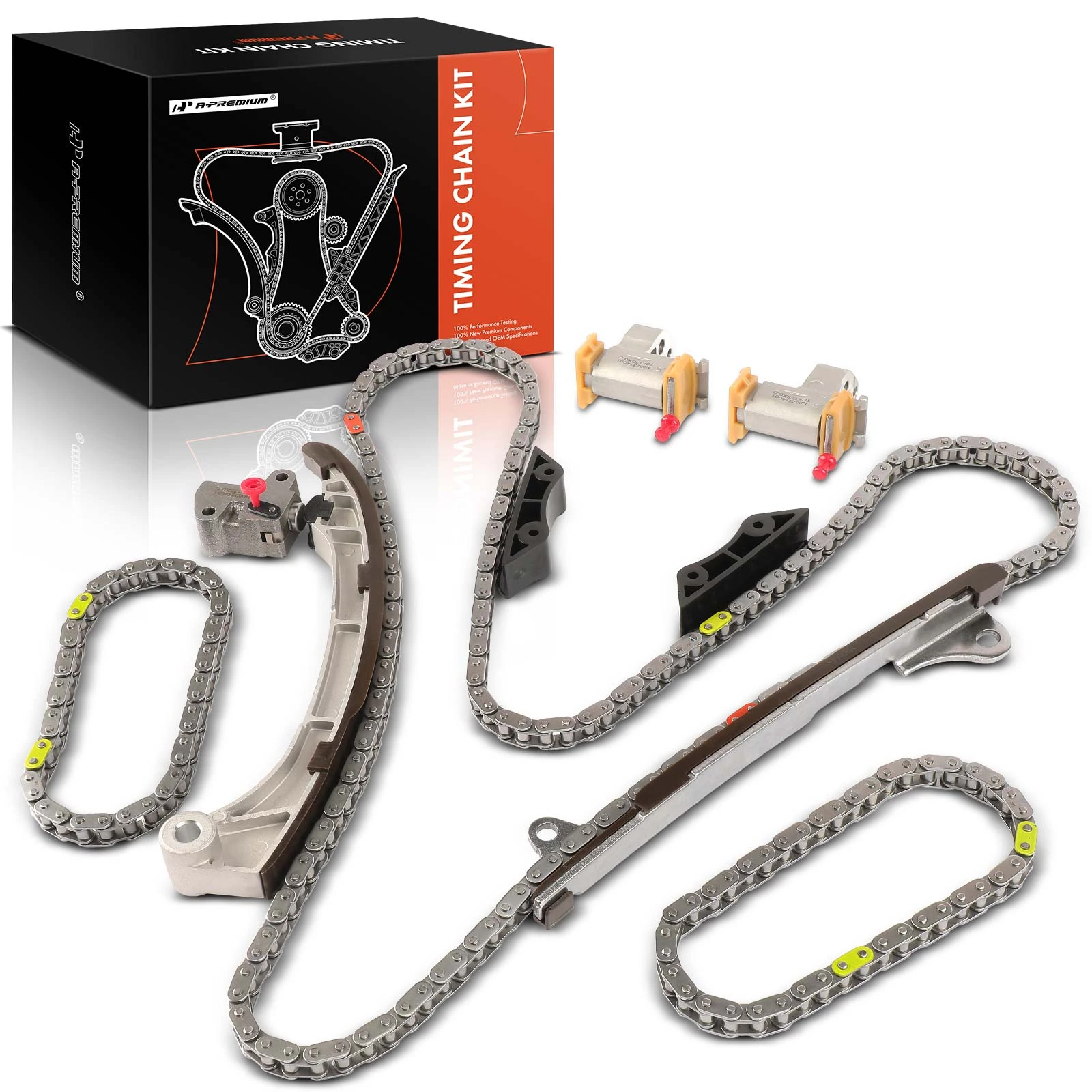 10 Pcs Engine Timing Chain Kit