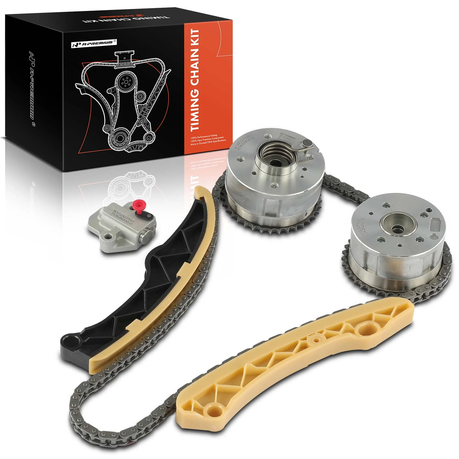 6 Pcs Engine Timing Chain Kit