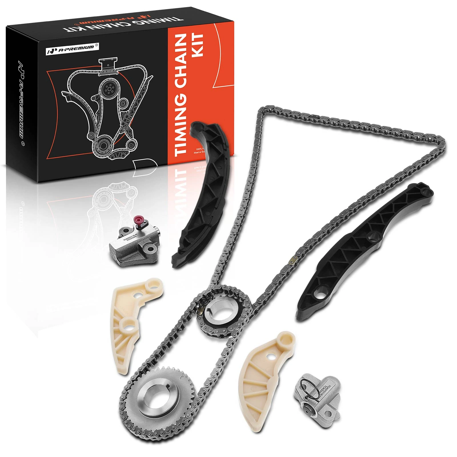 10 Pcs Engine Timing Chain Kit