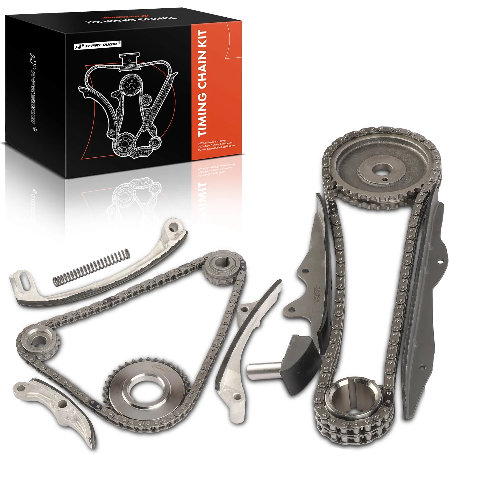 13 Pcs Engine Timing Chain Kit for 1983-1989 Mitsubishi Montero