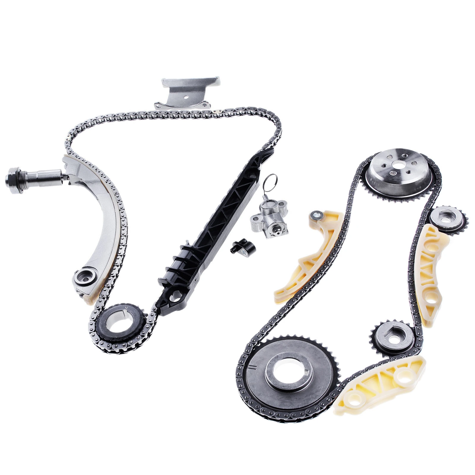 15 Pcs Engine Timing Chain Kit for Chevy Malibu 08-13 Equinox GMC Terrain Buick