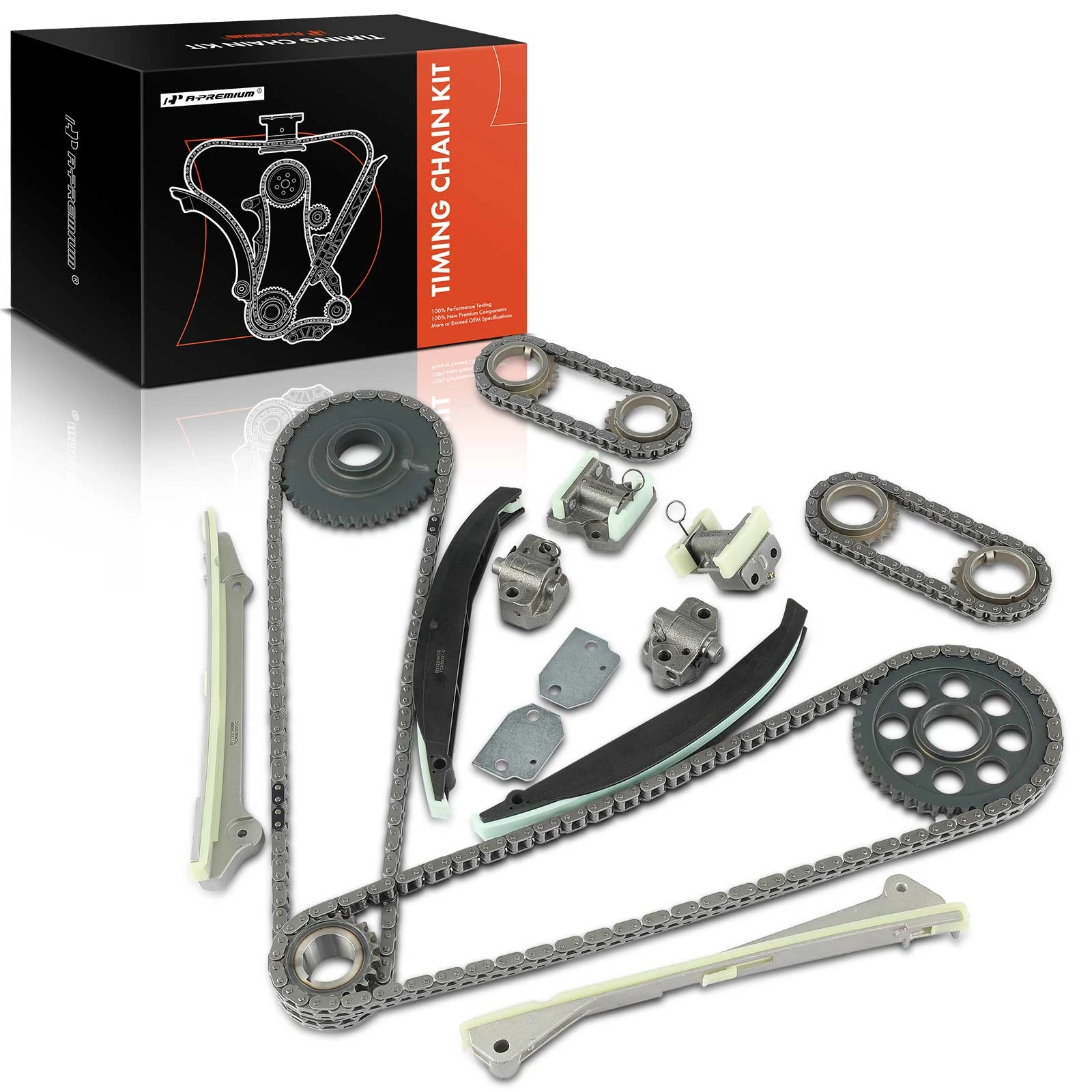 19 Pcs Engine Timing Chain Kit