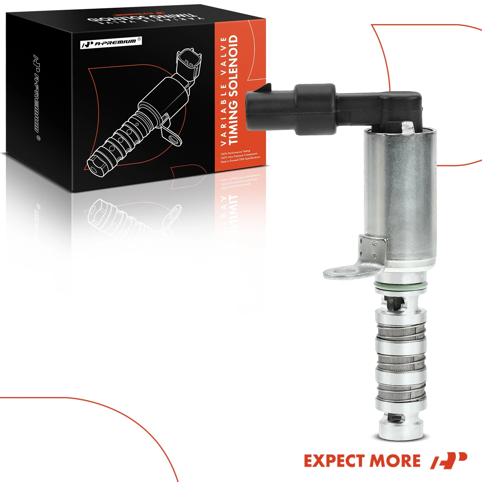 A-Premium 2-PC Intake & Exhaust Engine Variable Valve Timing (VVT) Solenoid - View #7