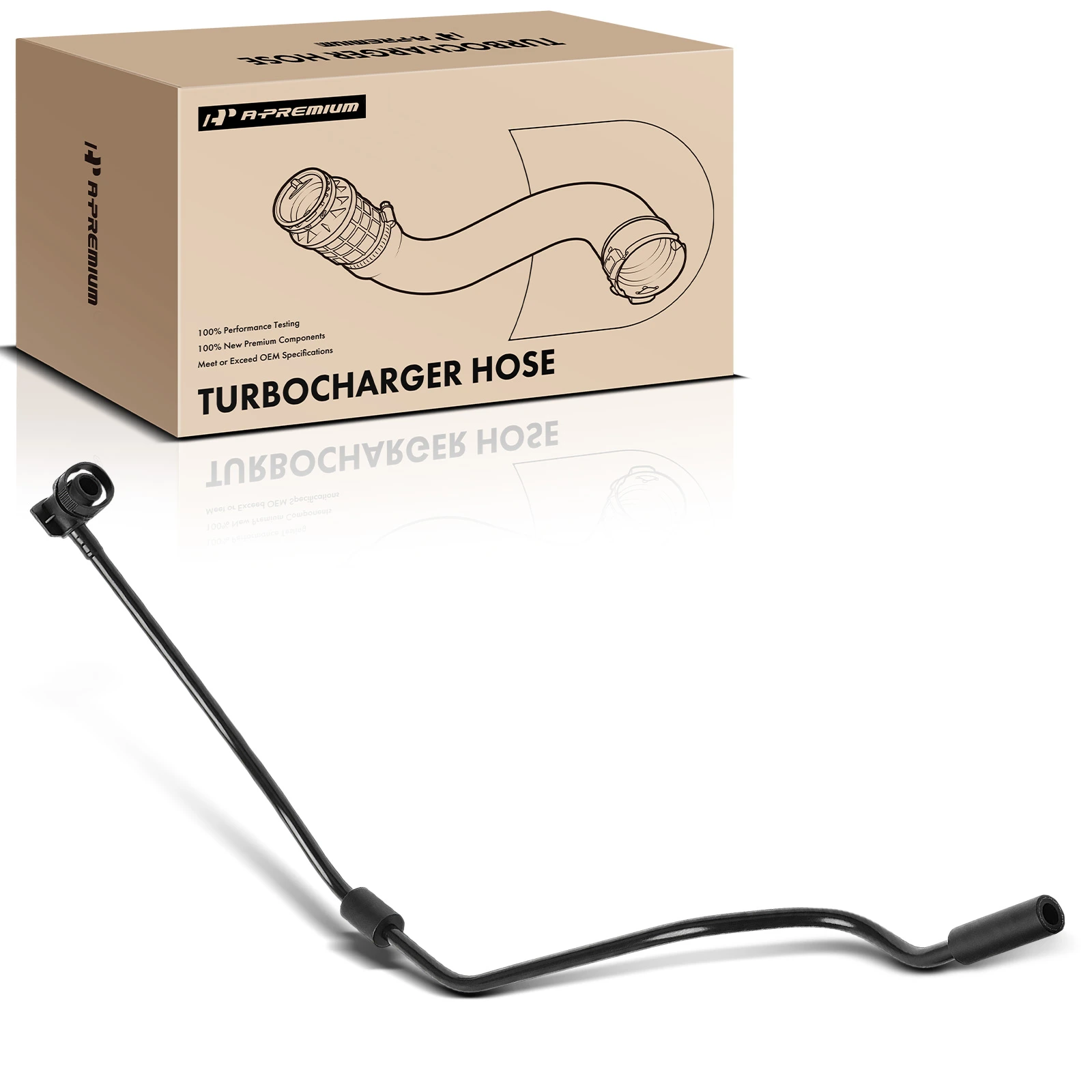 Lower Turbocharger Tube Vacuum Hose