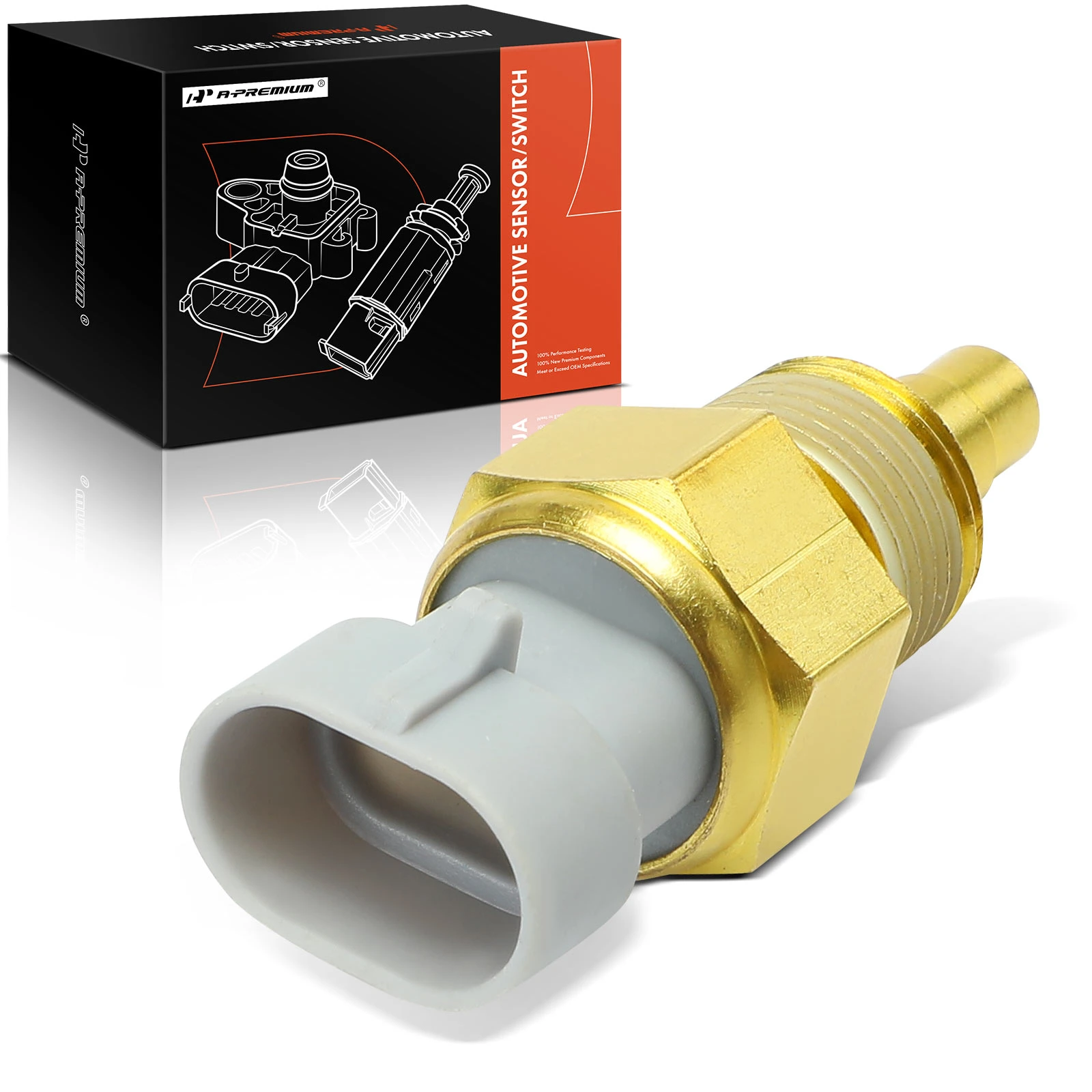 Engine Coolant Temperature Sender for 1992-1999 Chevrolet K1500 Suburban