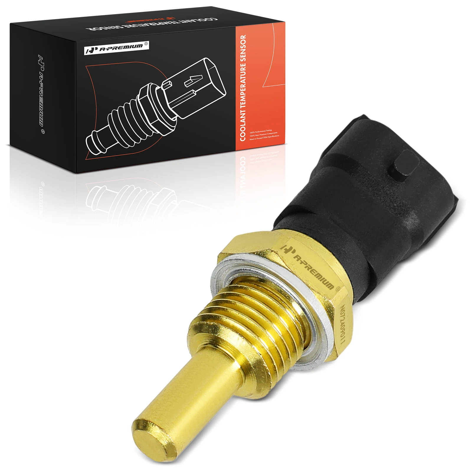 Engine Coolant Temperature Sensor for 2007-2009 Saturn Aura