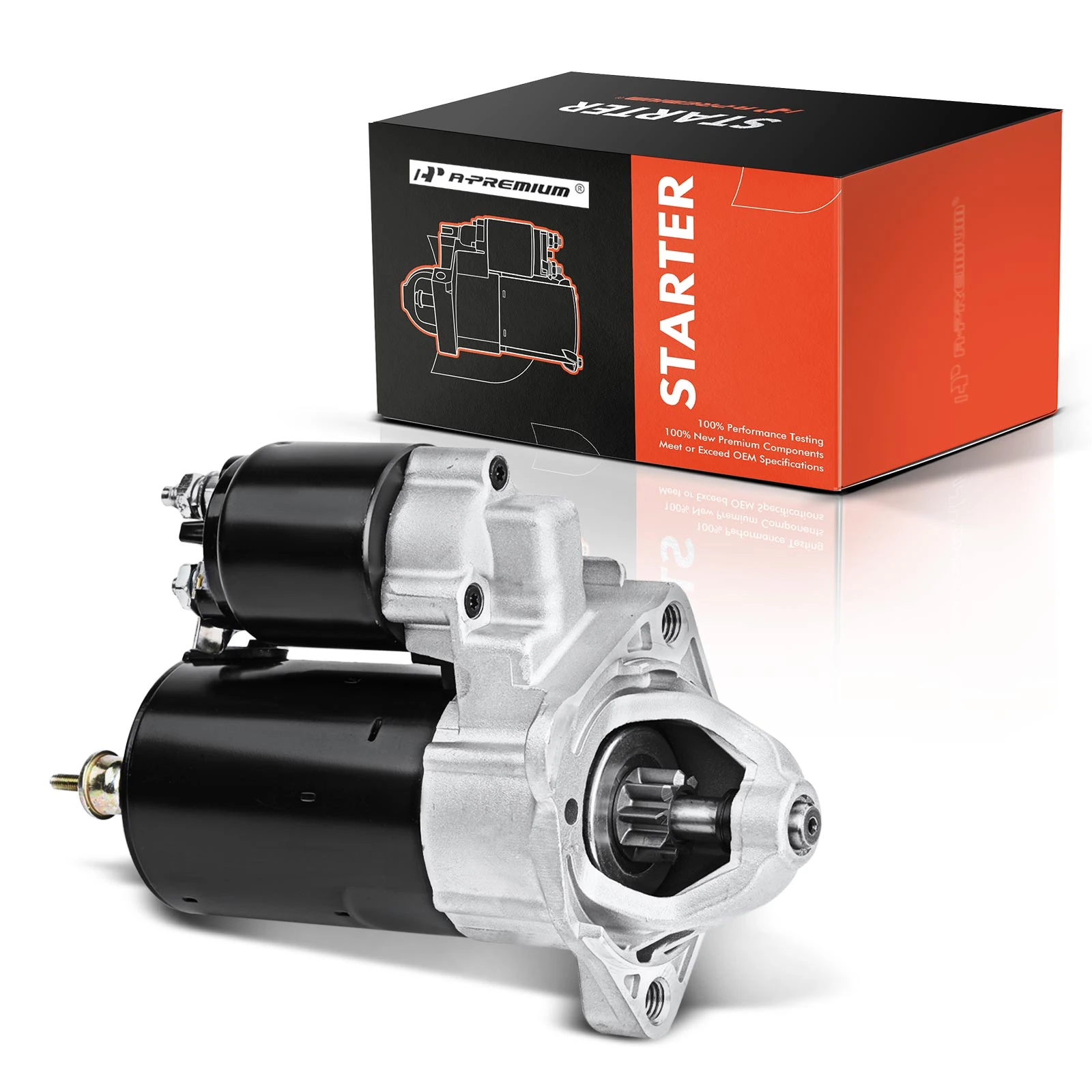 Starter 1.1 KW 12V Clockwise 9 Teeth A-Premium APSTR073