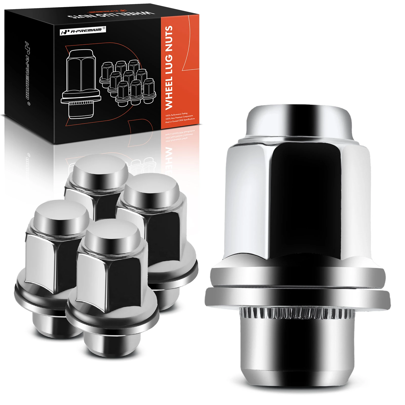 5 Pcs Front or Rear M12-1.5 Wheel Lug Nut for 2016 Scion iM