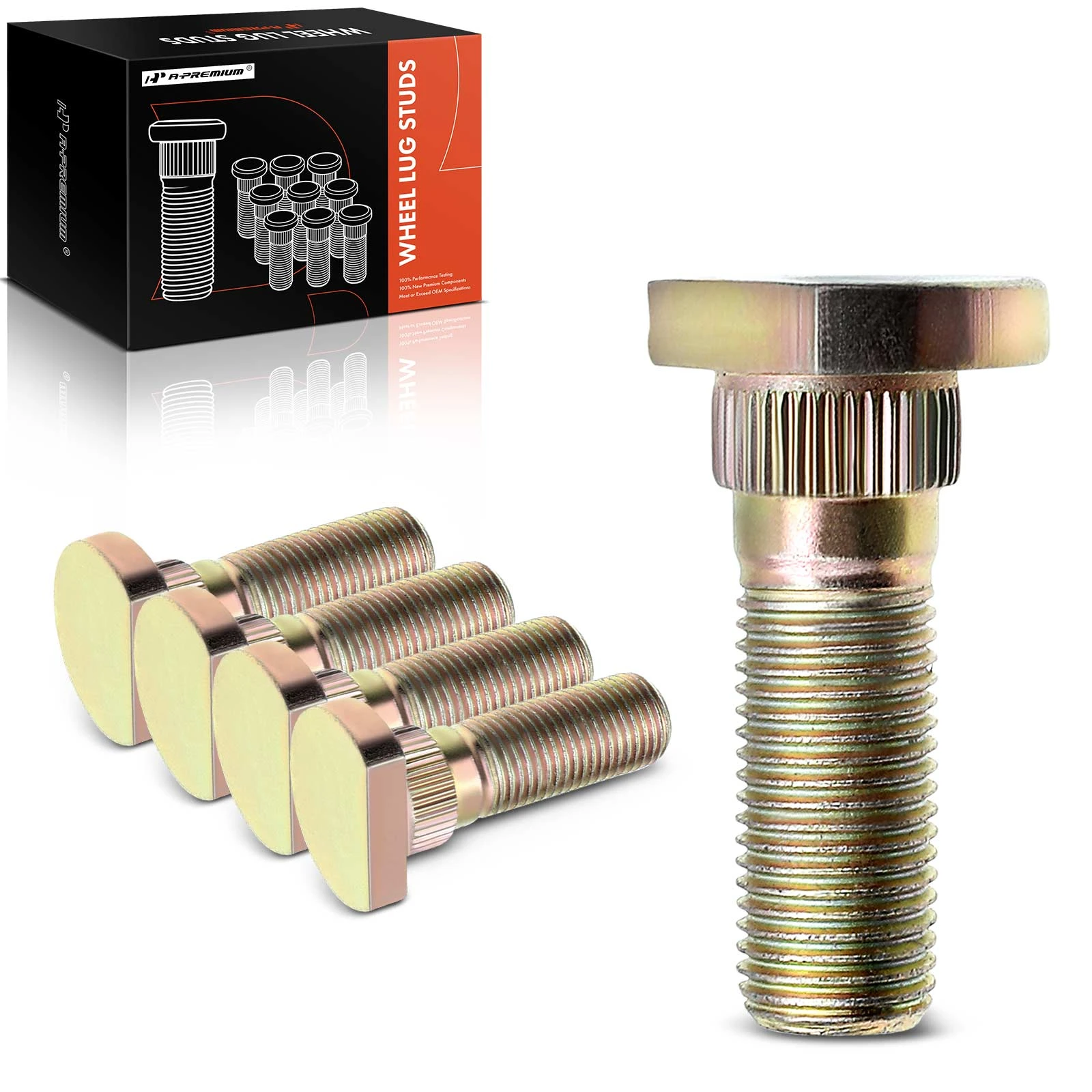 しんや1 5 Pcs M12-1.25 Wheel Lug Stud for Nissan Frontier 05-21