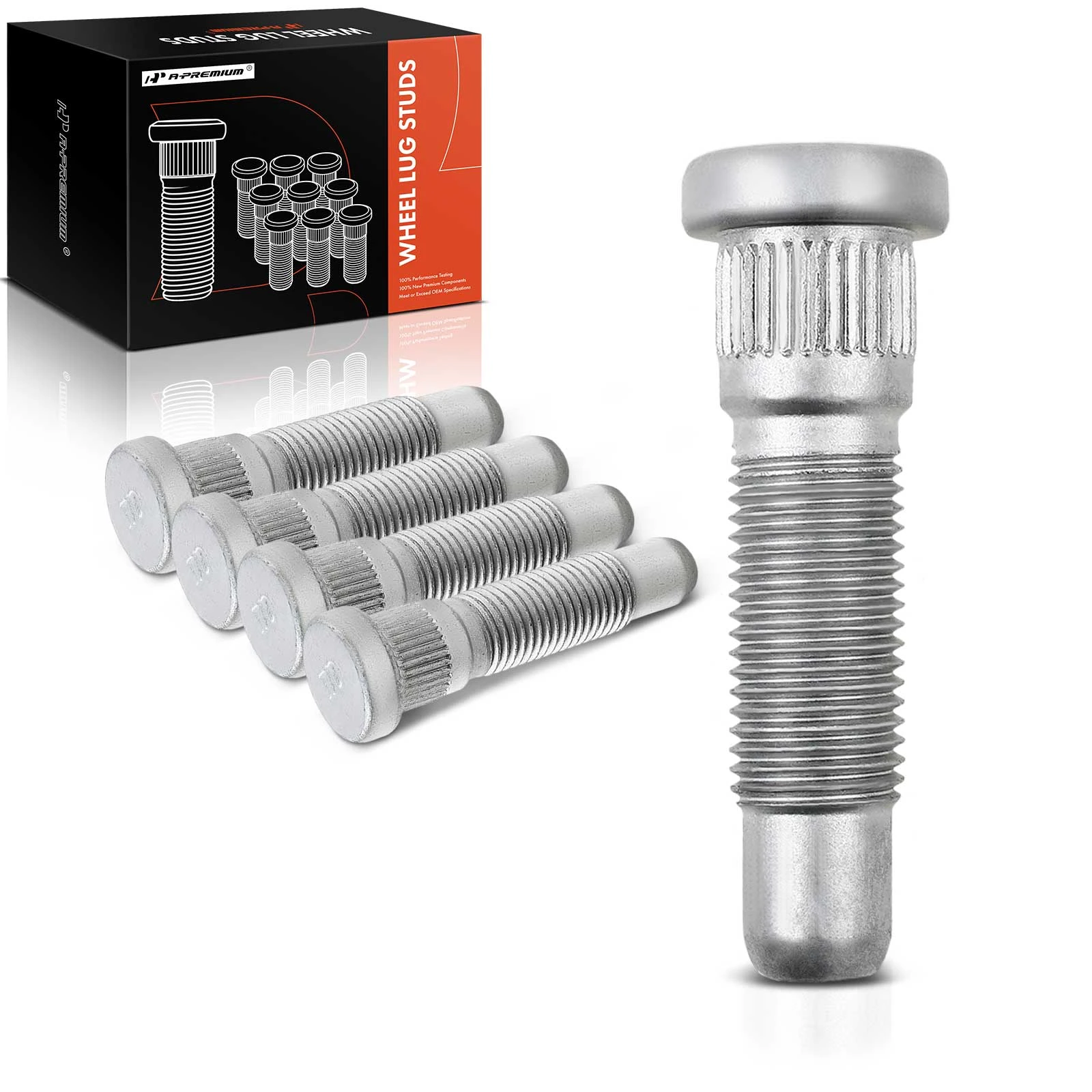 5 Pcs M14-1.50 Wheel Lug Stud