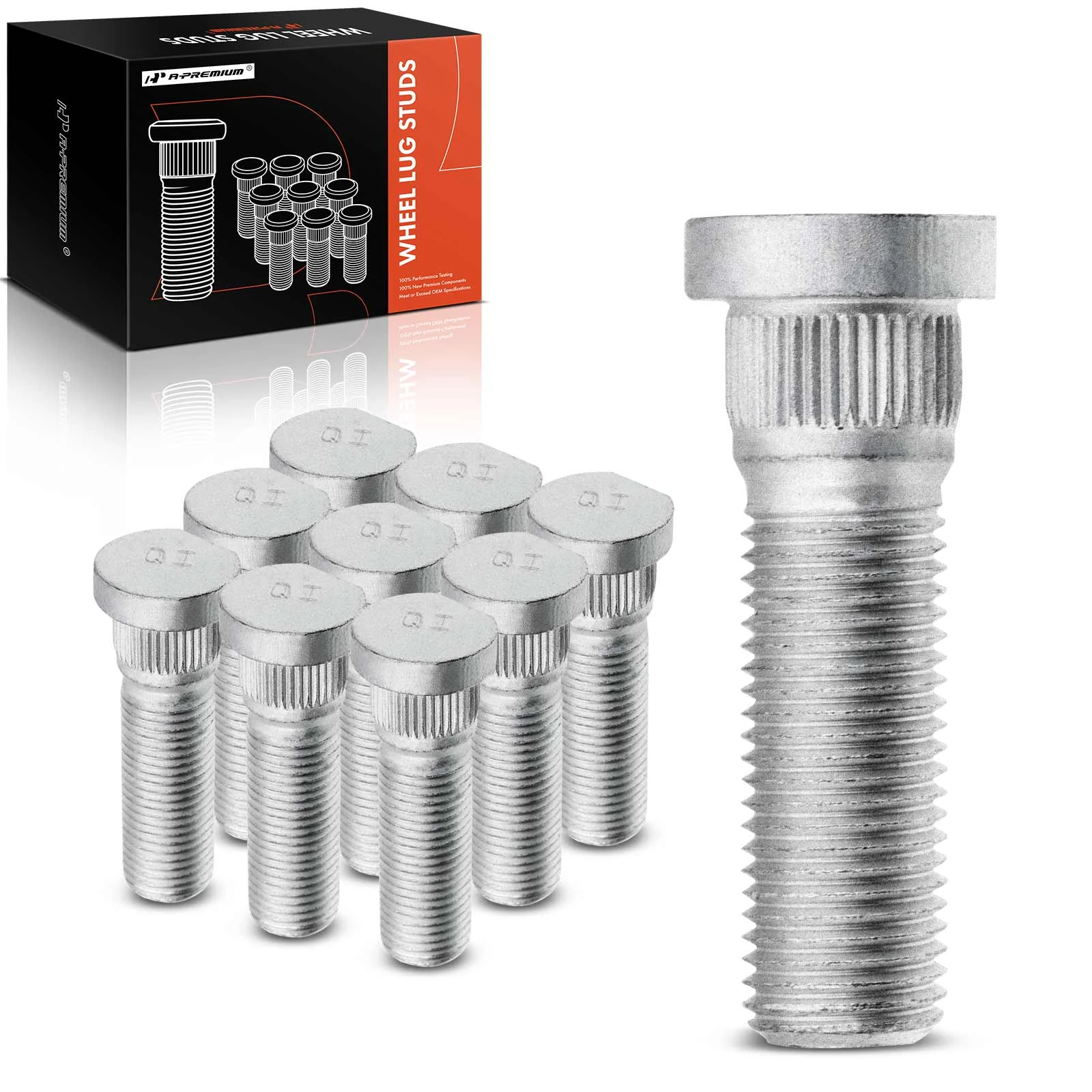 10 Pcs Front or Rear M14-1.50 Wheel Lug Stud for 2005-2021 Chrysler 300