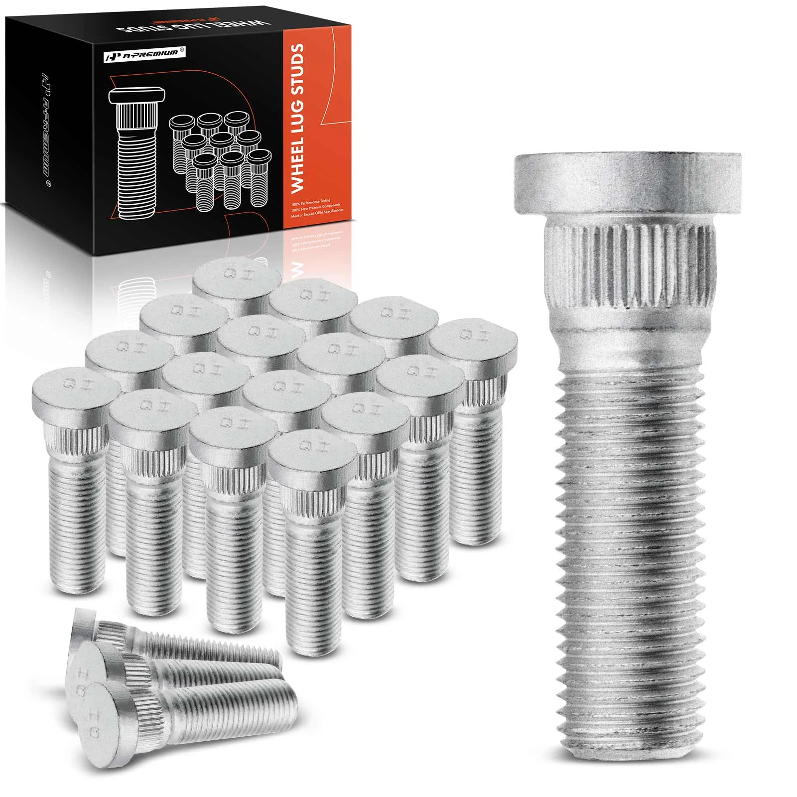 20 Pcs Front & Rear M14-1.50 Wheel Lug Stud for 2005-2021 Chrysler 300