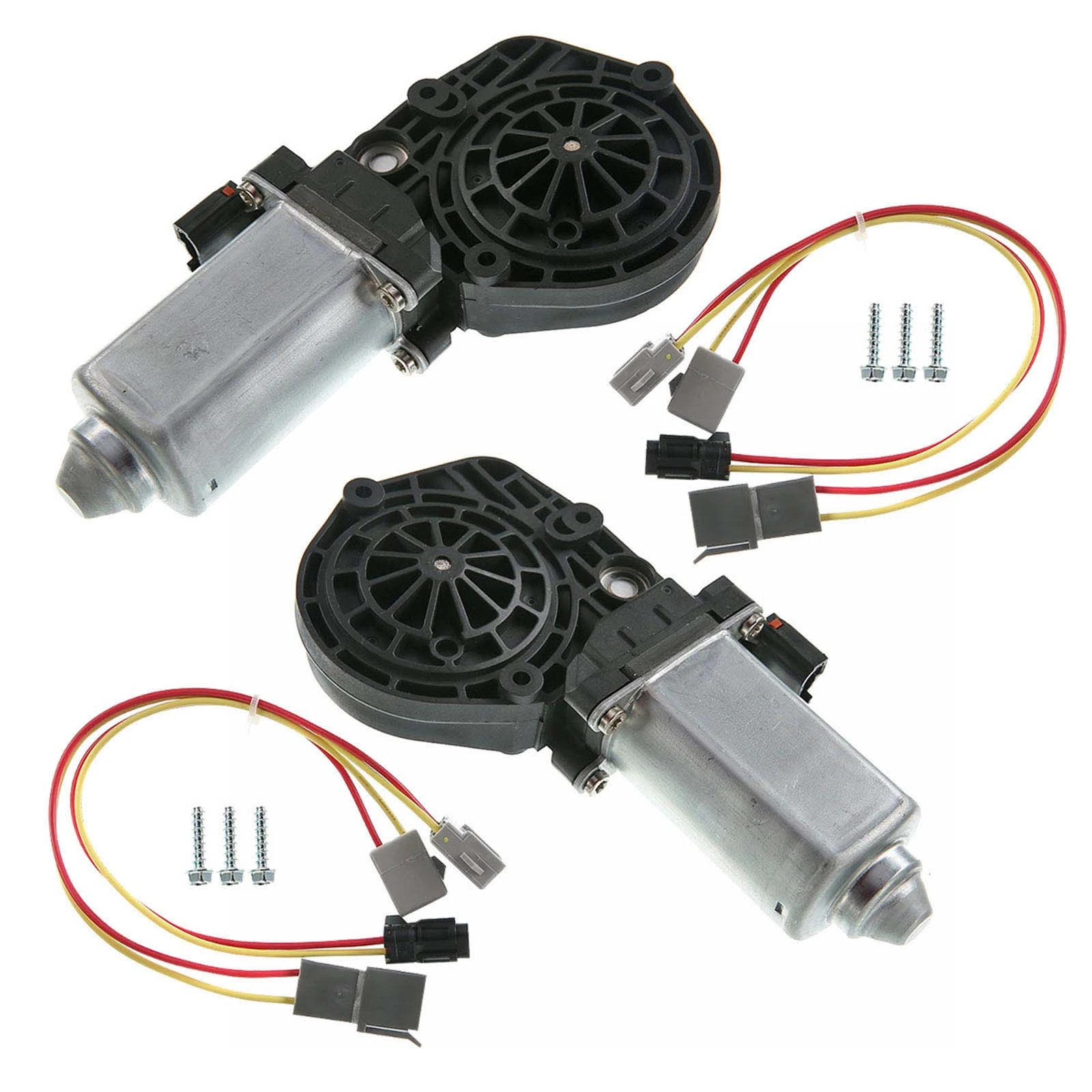 2 Pcs Front Window Motor for 1992-2002 Ford E-250 Econoline