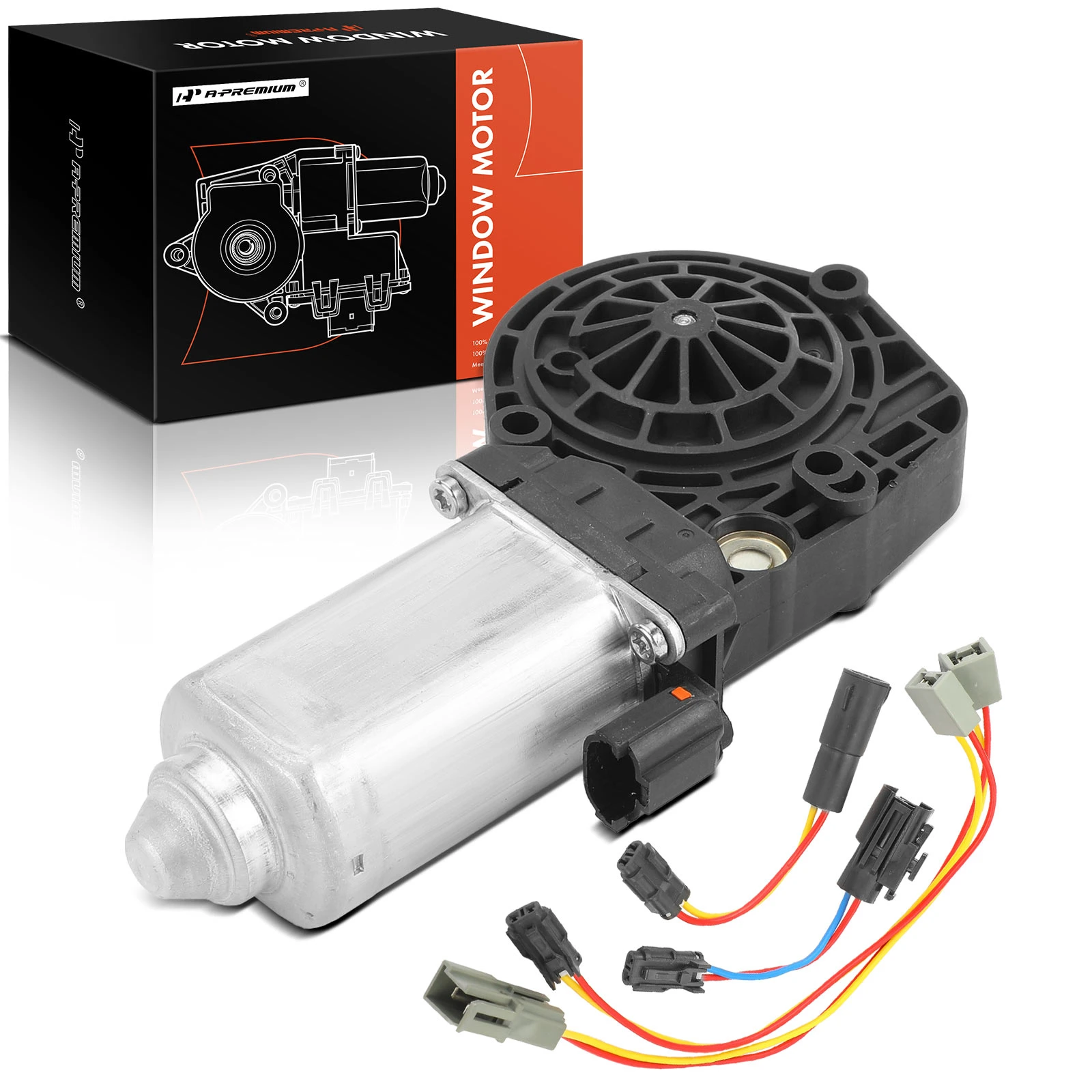 Rear Passenger or Front Driver Window Motor