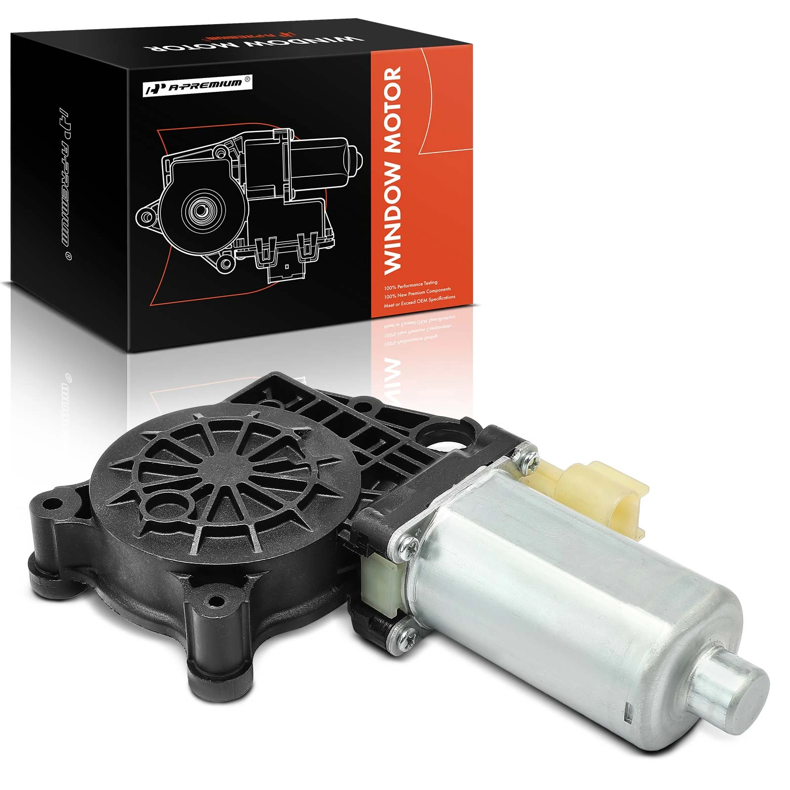 Rear Driver Power Window Motor with 2 Pins for 2003-2009 Dodge Ram 2500