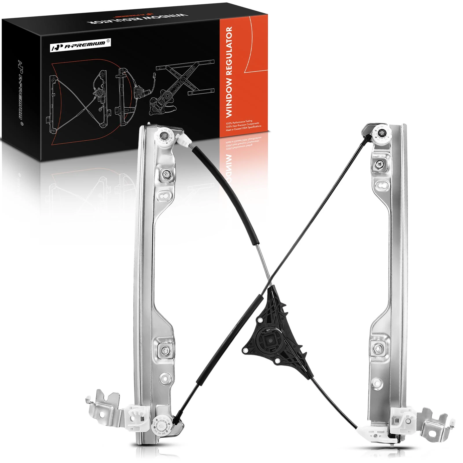 2014-2017 INFINITI QX50 1pc Door Window Regulator Front Right Passenger Side A-Premium APWR3516