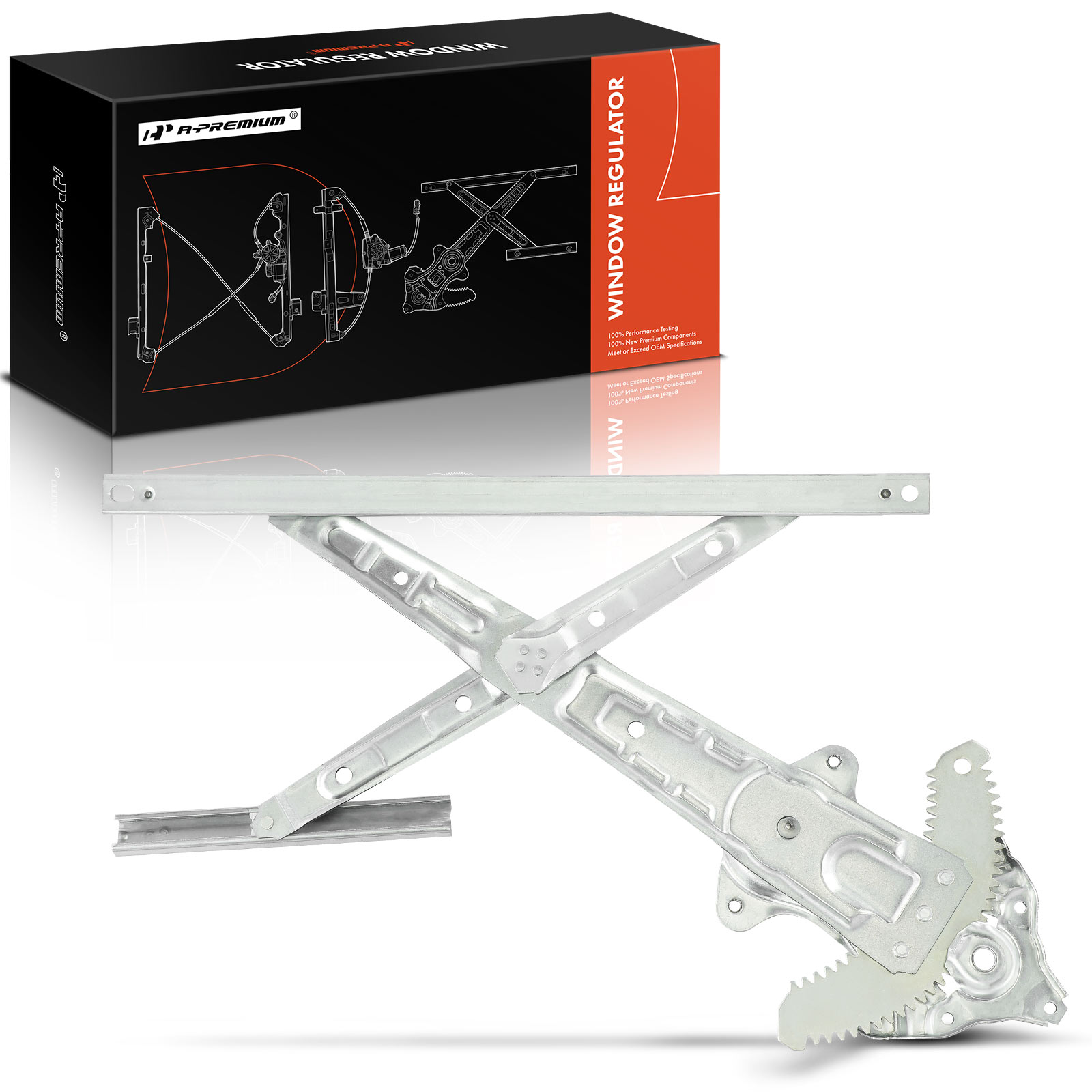 Rear Driver Power Window Regulator without Motor