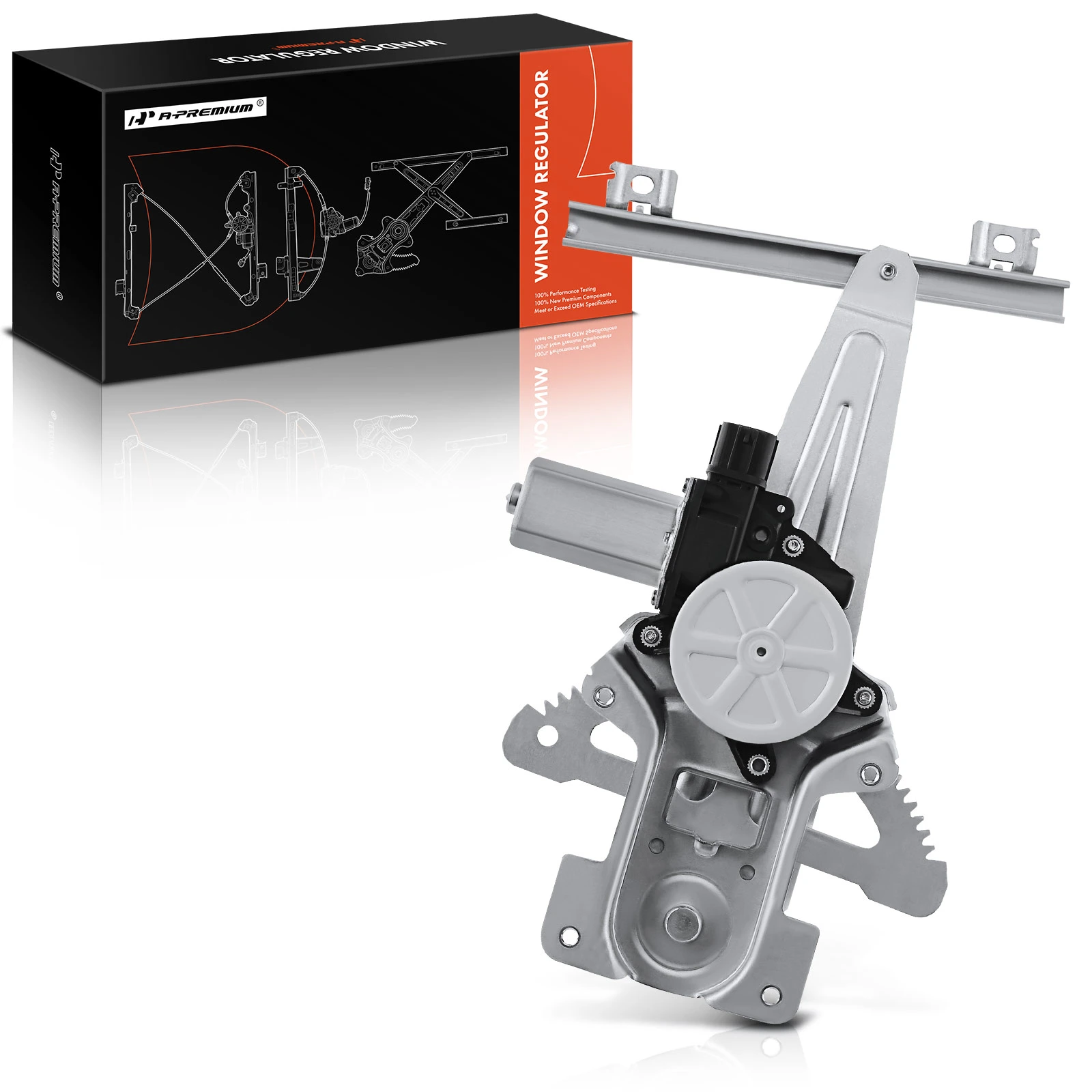 Rear Passenger Power Window Motor & Regulator Assembly for Mitsubishi Outlander 07-13