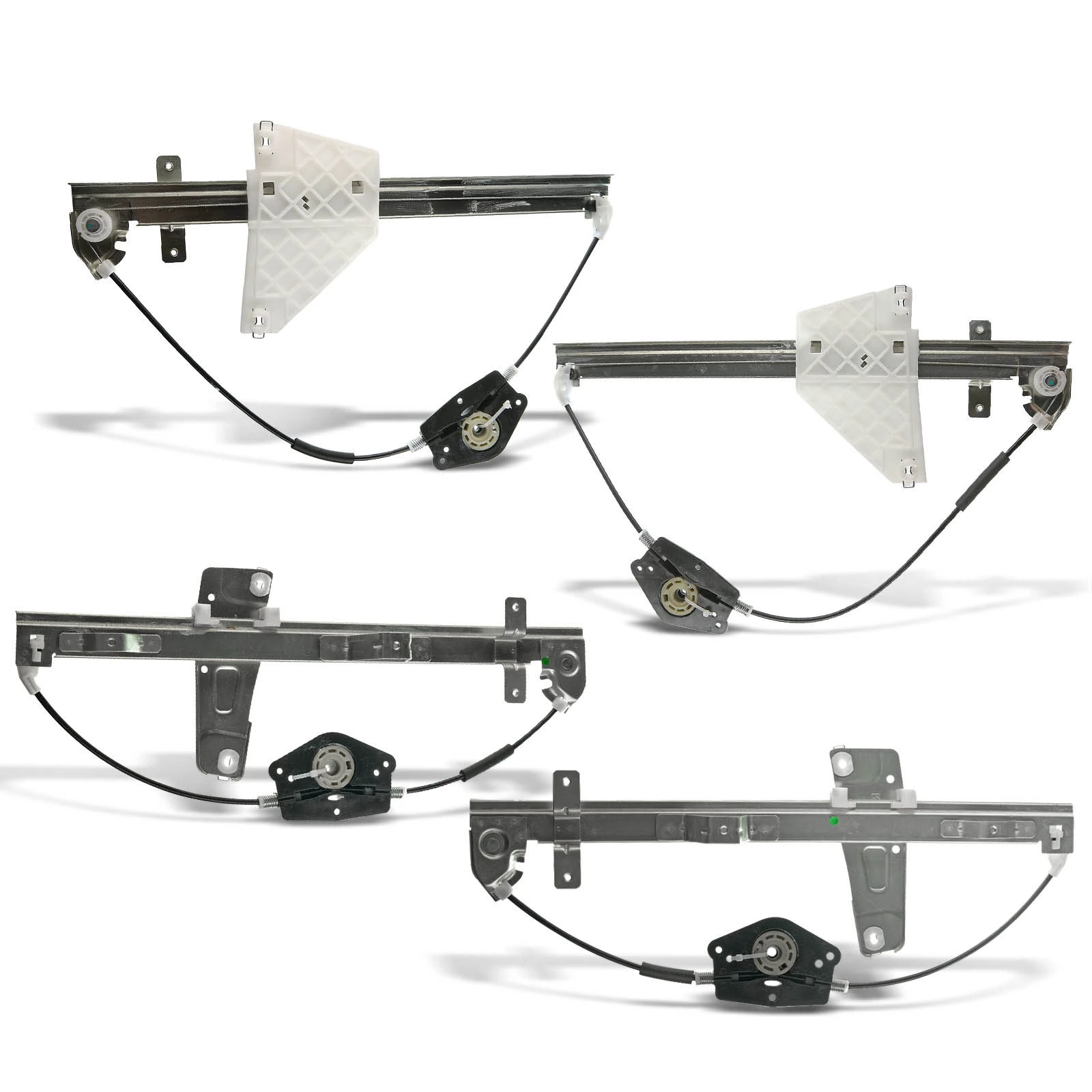 4 Pcs Front & Rear Power Window Regulator without Motor for Jeep Grand Cherokee 01-04