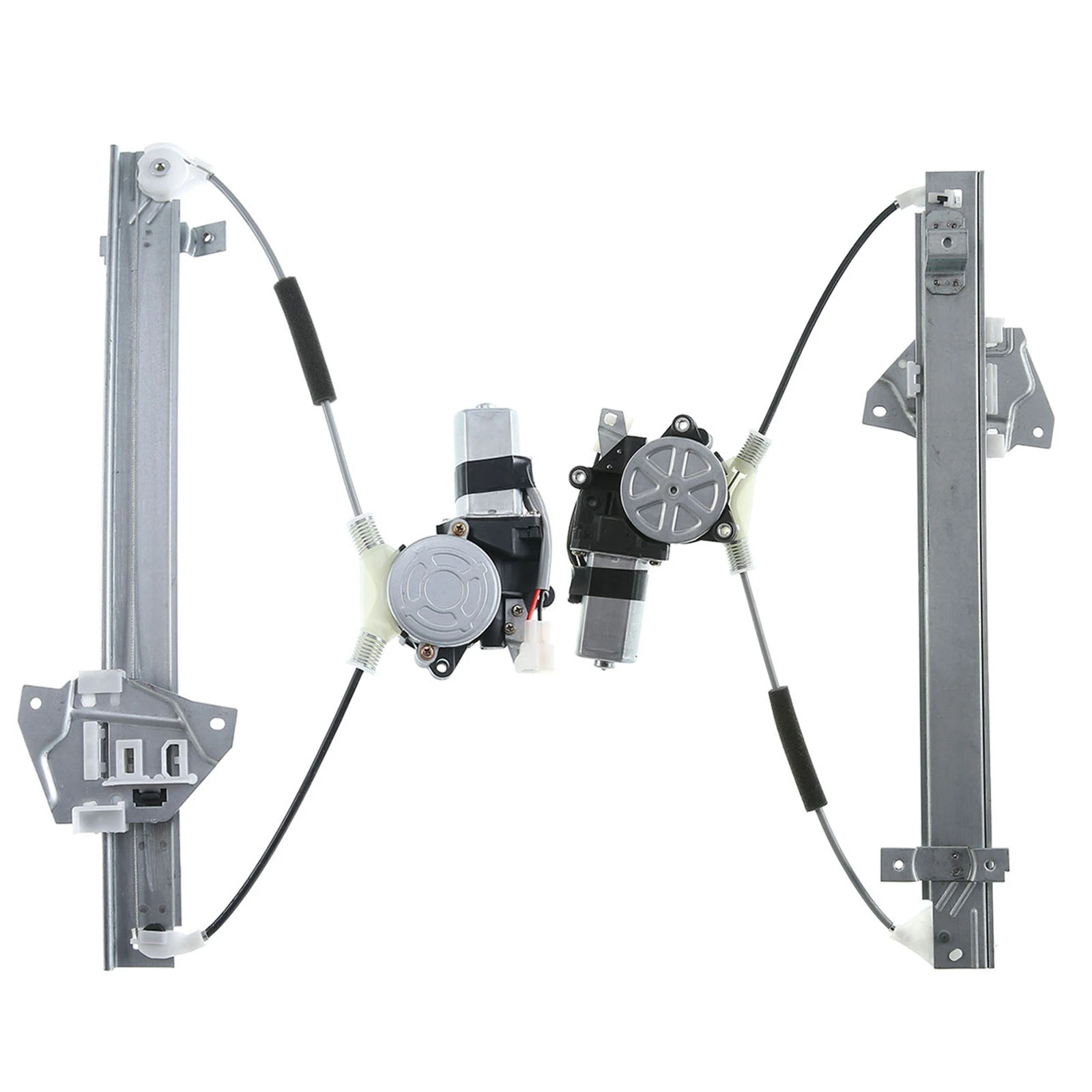 1992-2000 Mitsubishi Montero 2pc Window Regulator and Motor Kit Rear Driver & Passenger Electric with Motor A-Premium APWR0992