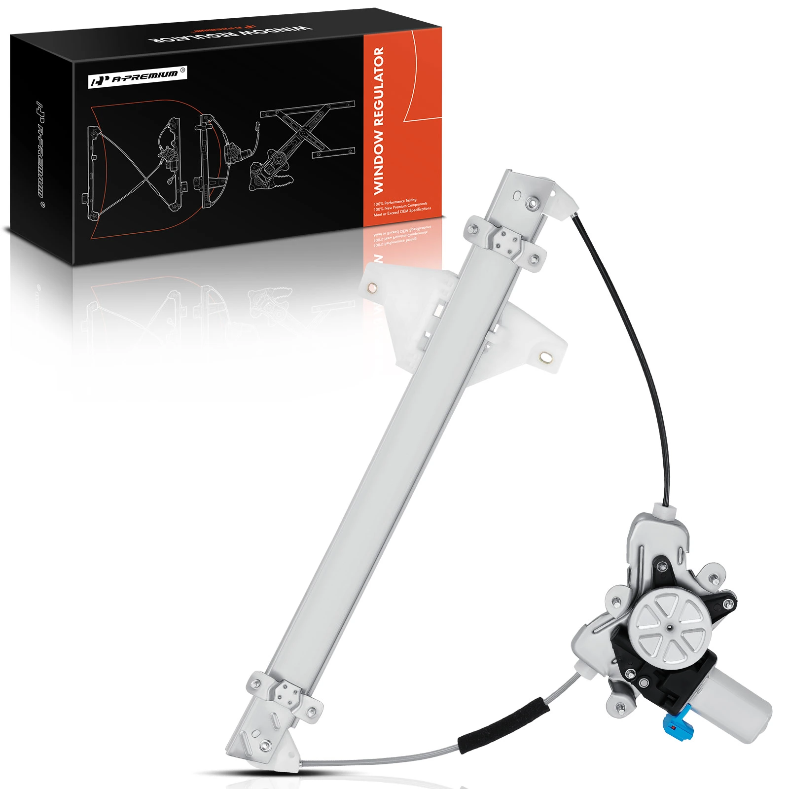 Front Passenger Power Window Motor & Regulator Assembly