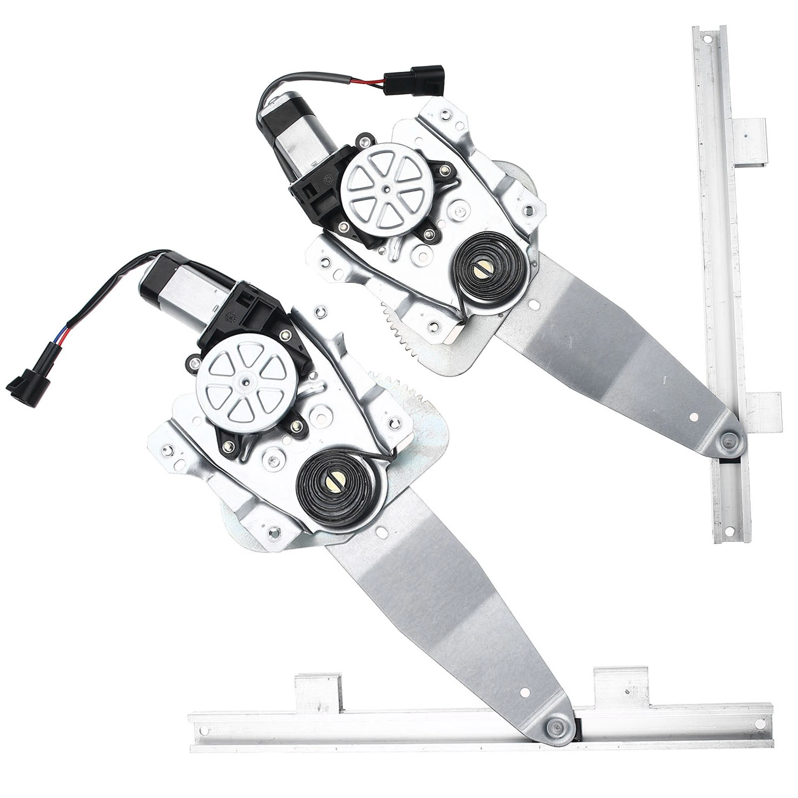 1996-2002 Saturn SL 2-Pc Window Regulator and Motor Kit Rear Driver & Passenger Electric with Motor A-Premium APWR1609