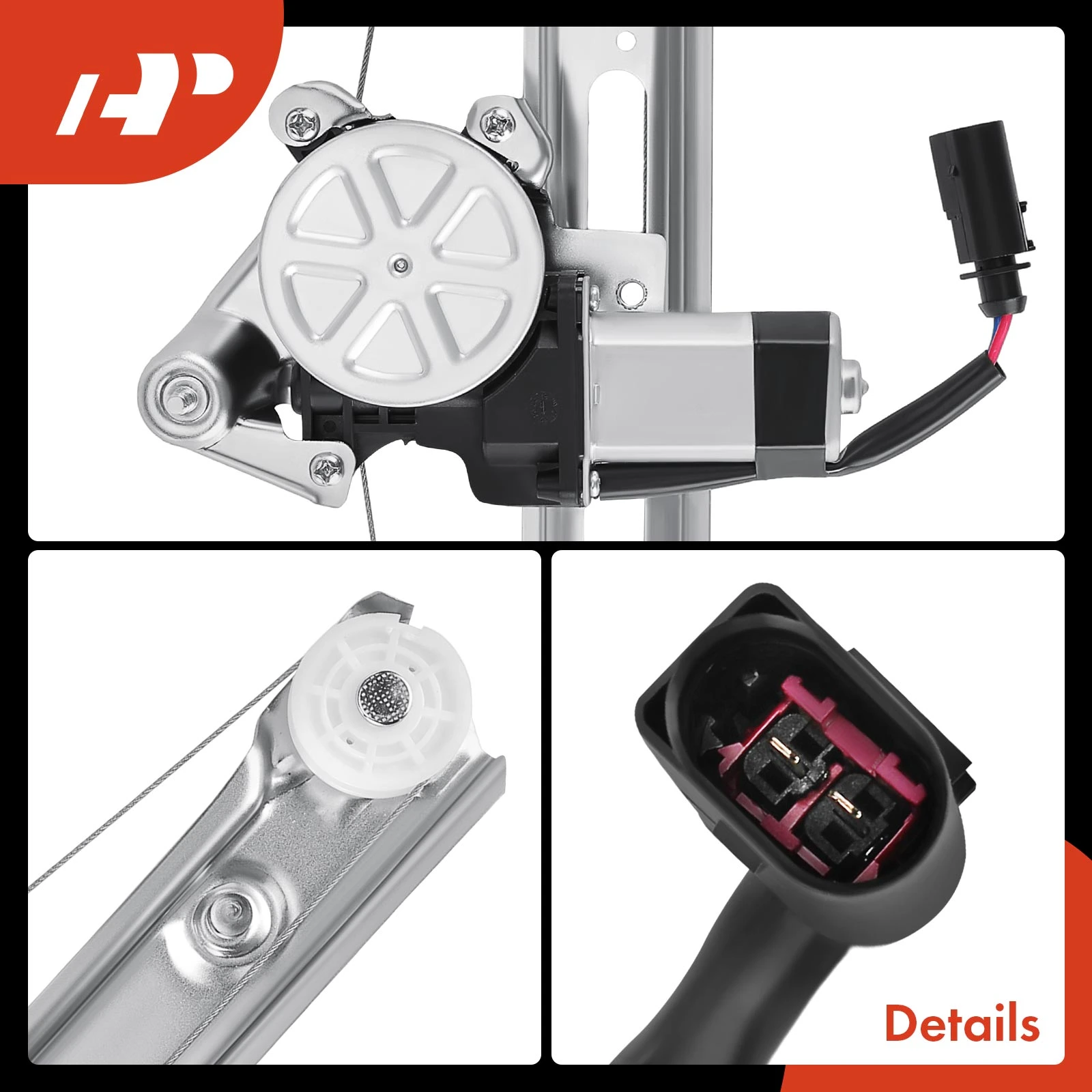 BMW Rear Driver Side Power Window Regulator Repair Kit DIY Solutions