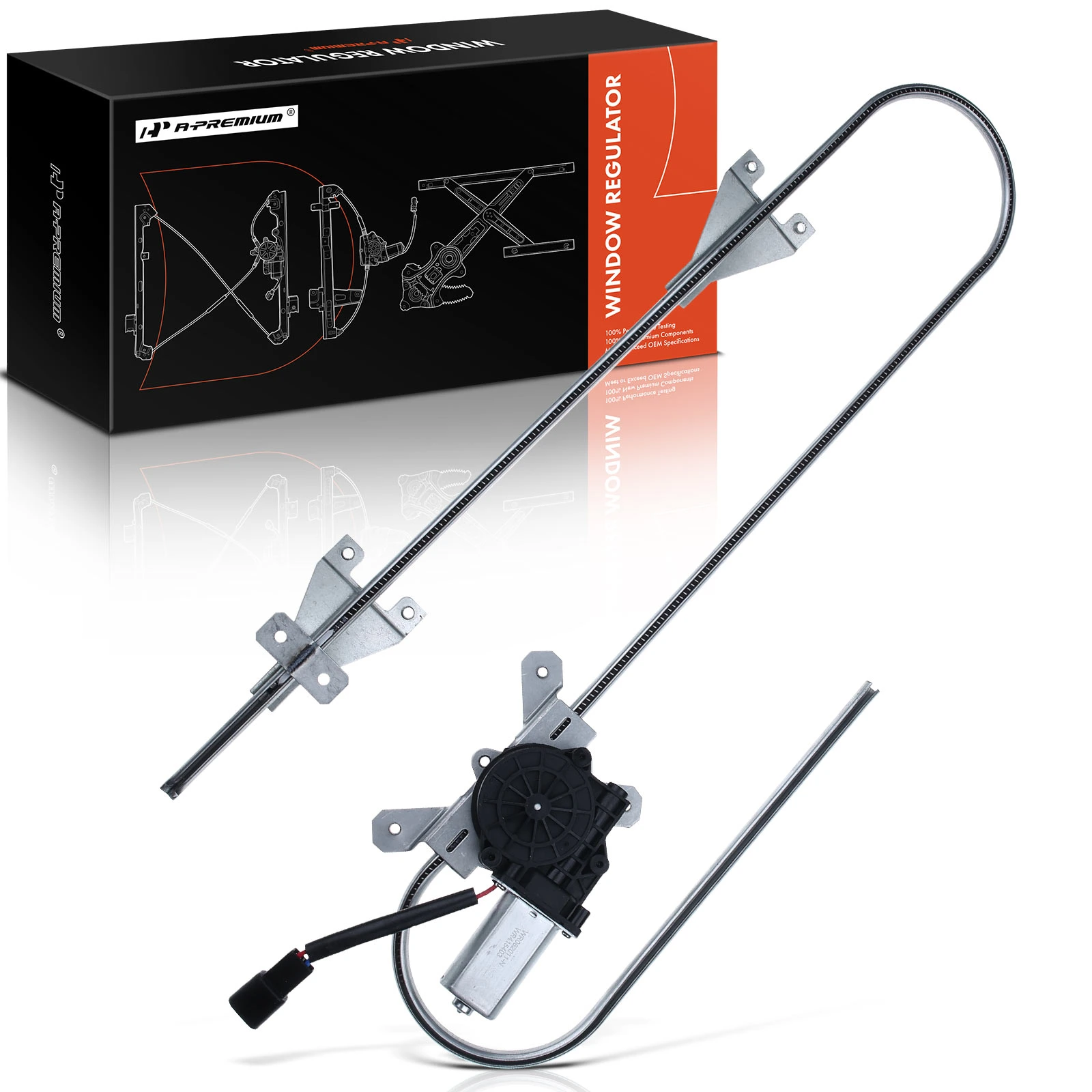 Front Driver Power Window Motor & Regulator Assembly