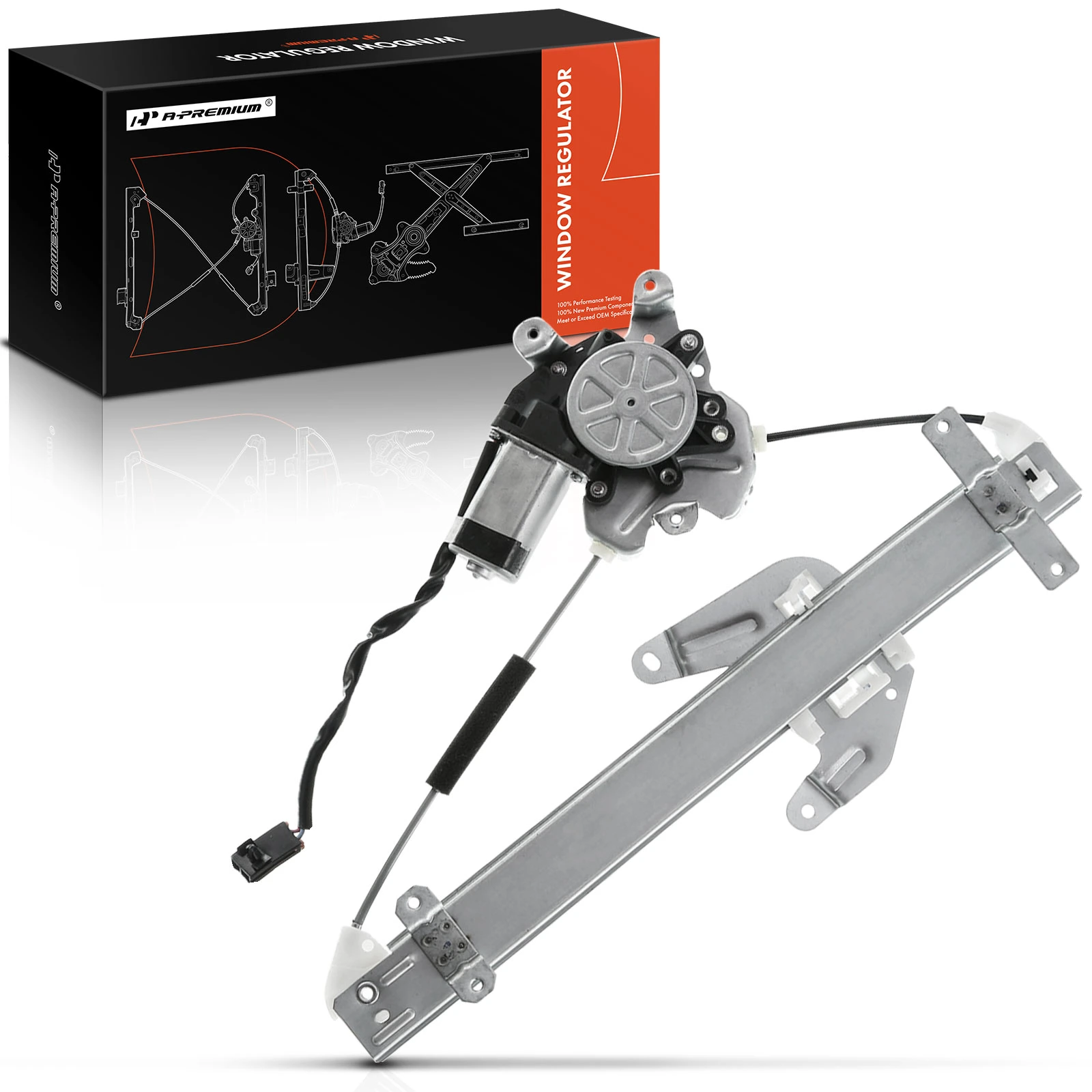 Rear Driver Power Window Motor & Regulator Assembly for Nissan Sentra 1995-1999