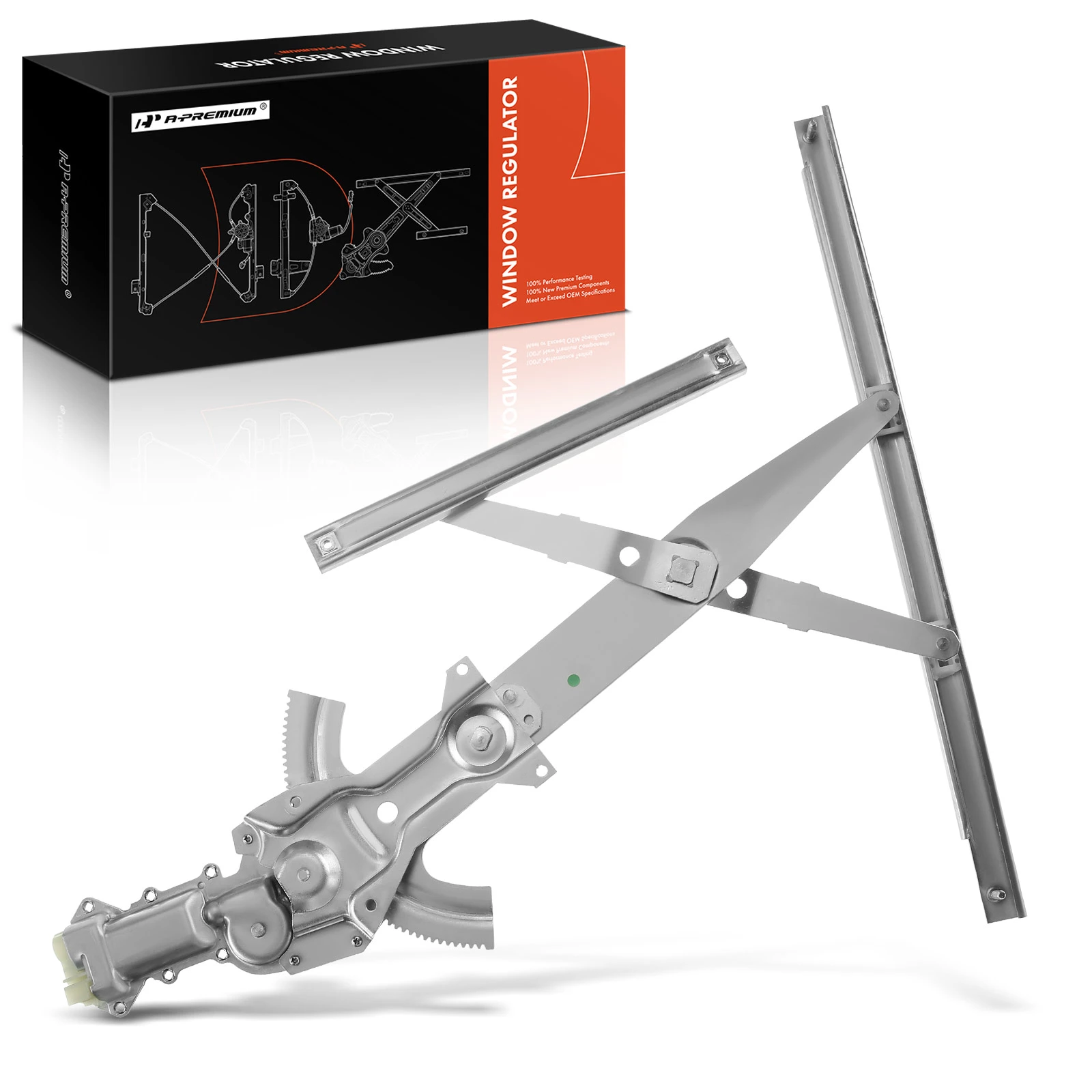 Front Passenger Power Window Motor & Regulator Assembly