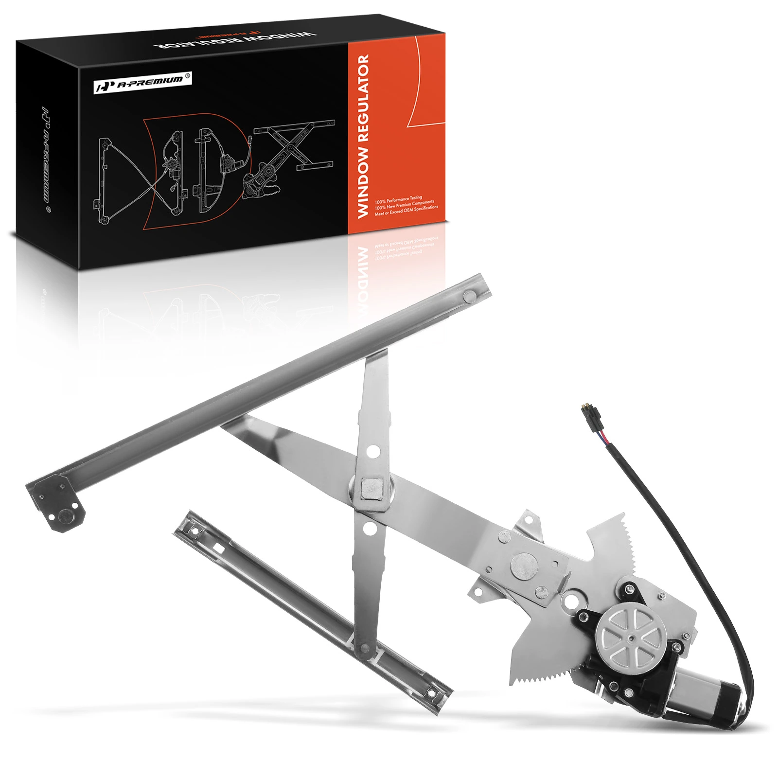 Front Driver Power Window Motor & Regulator Assembly