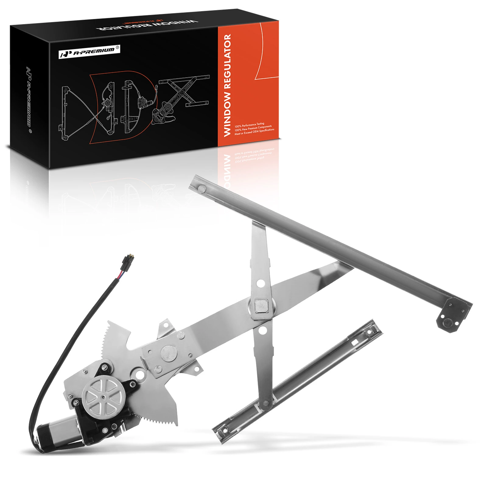 Front Passenger Power Window Motor & Regulator Assembly