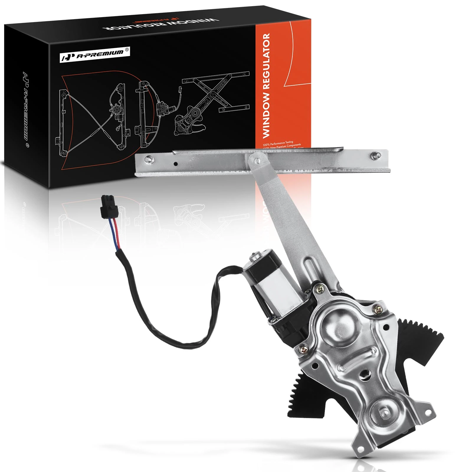 Rear Driver Power Window Motor & Regulator Assembly